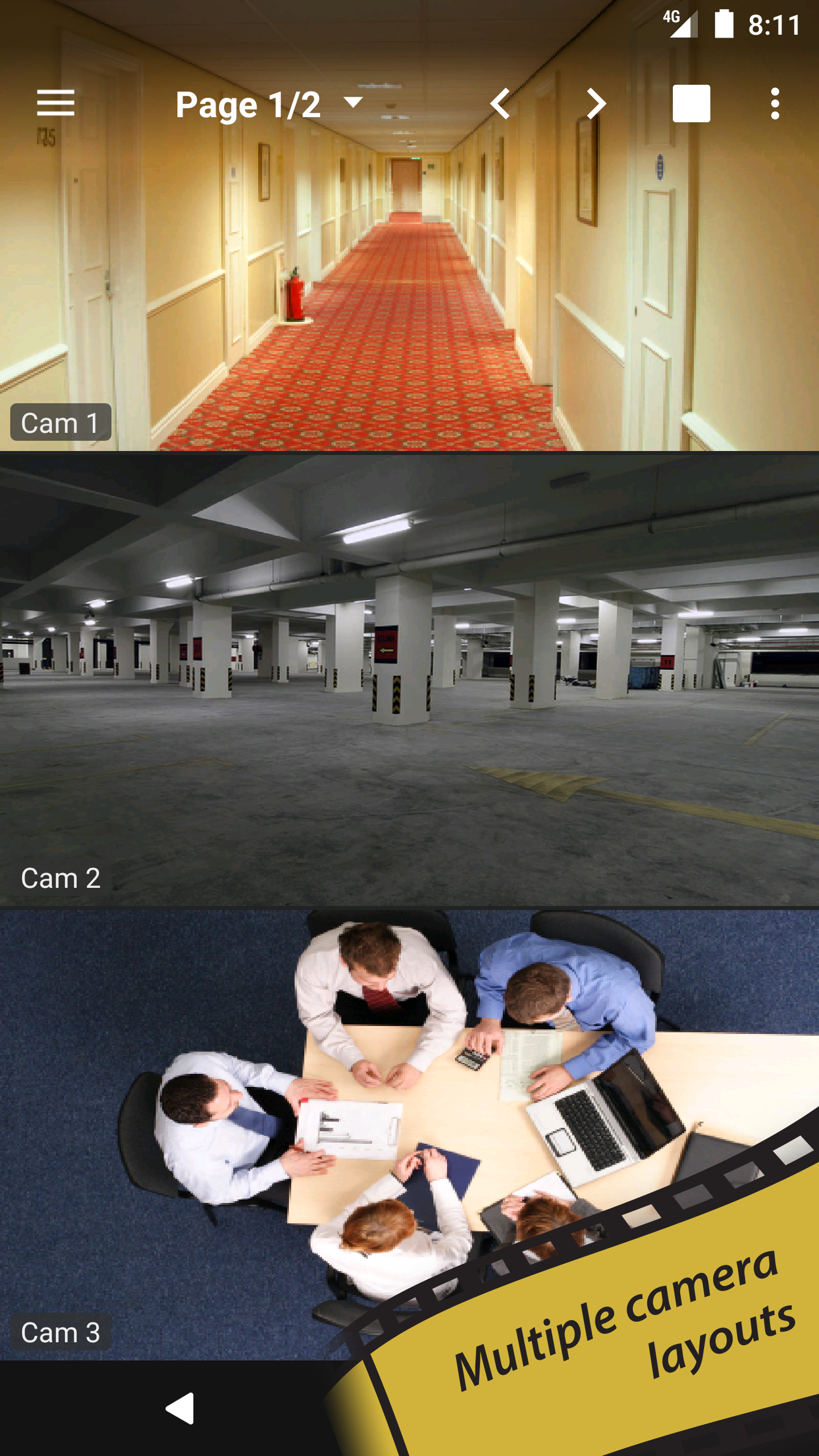 اسکرین شات 3 برنامه tinyCam Monitor