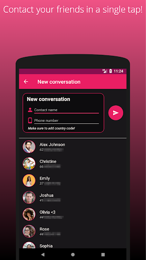 اسکرین شات 4 برنامه AntiPhone -Anonymous SMS