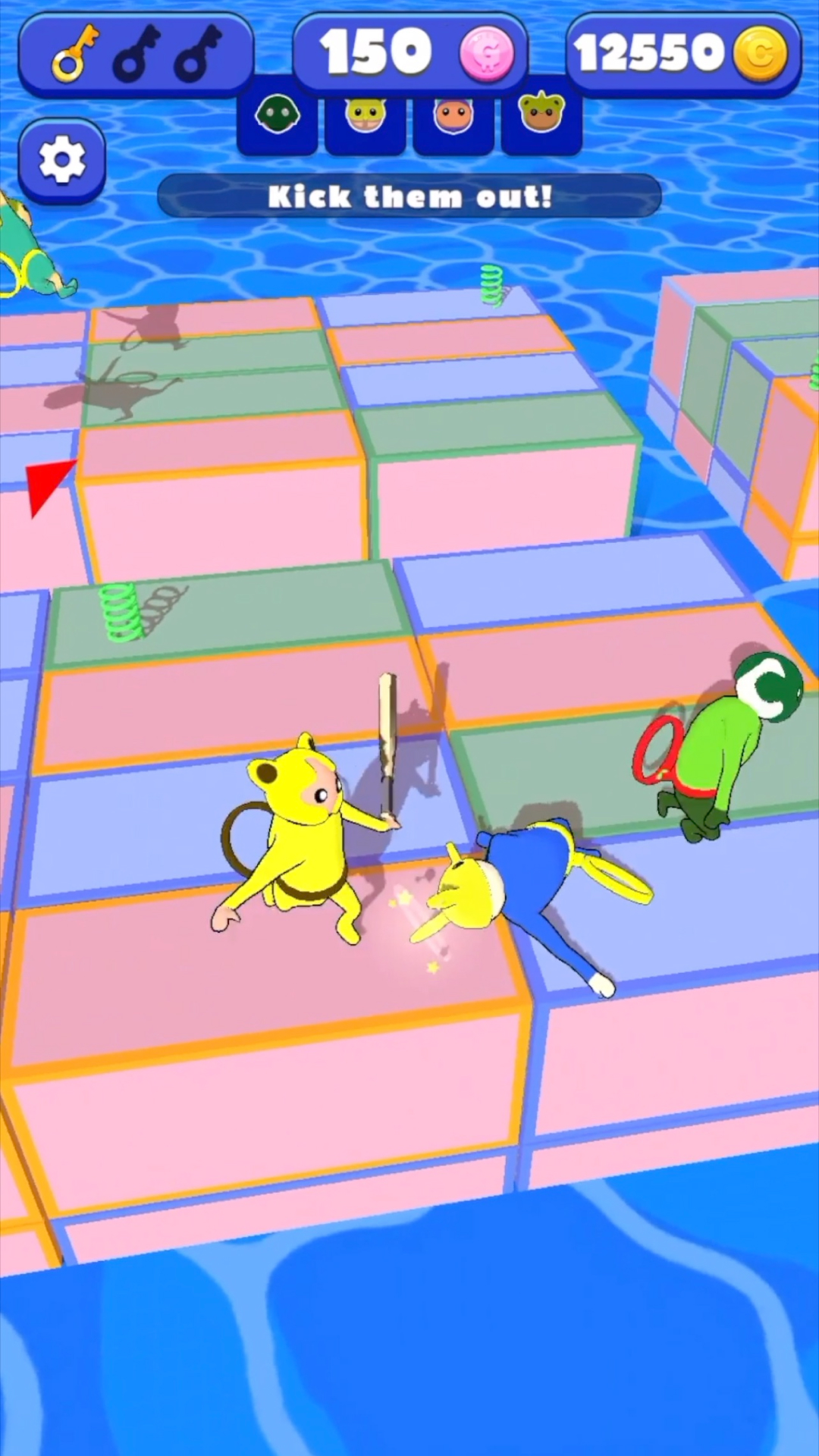 اسکرین شات 4 بازی Monsters Gang 3D: beast fights