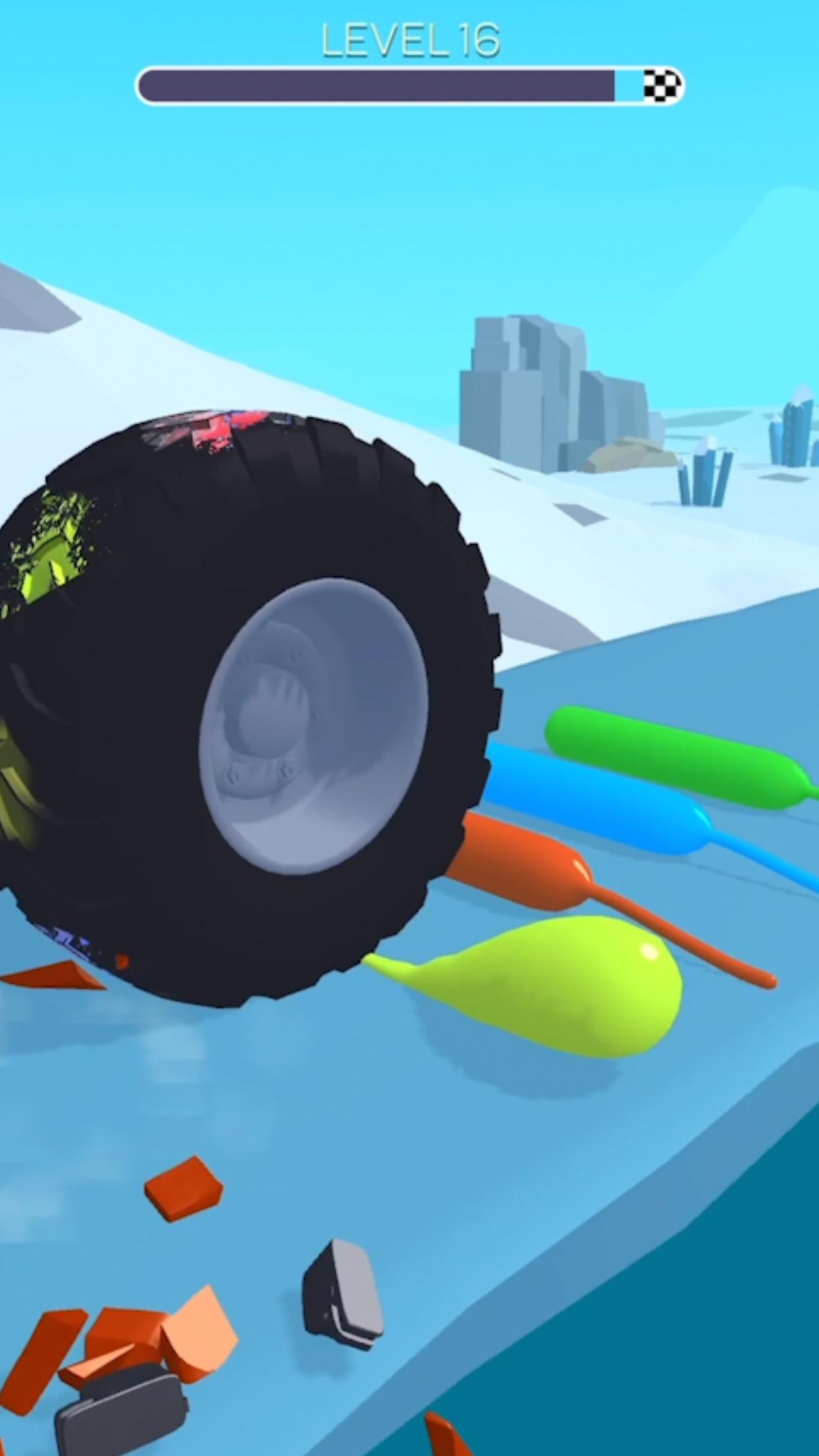 اسکرین شات 3 بازی Wheel Smash
