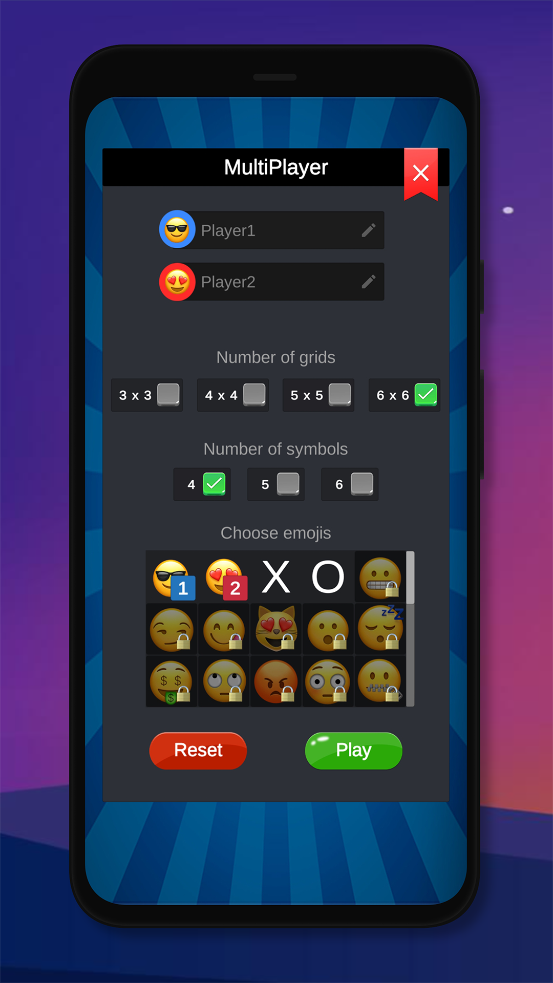 اسکرین شات 6 بازی Tic Tac Toe : XO Emoji