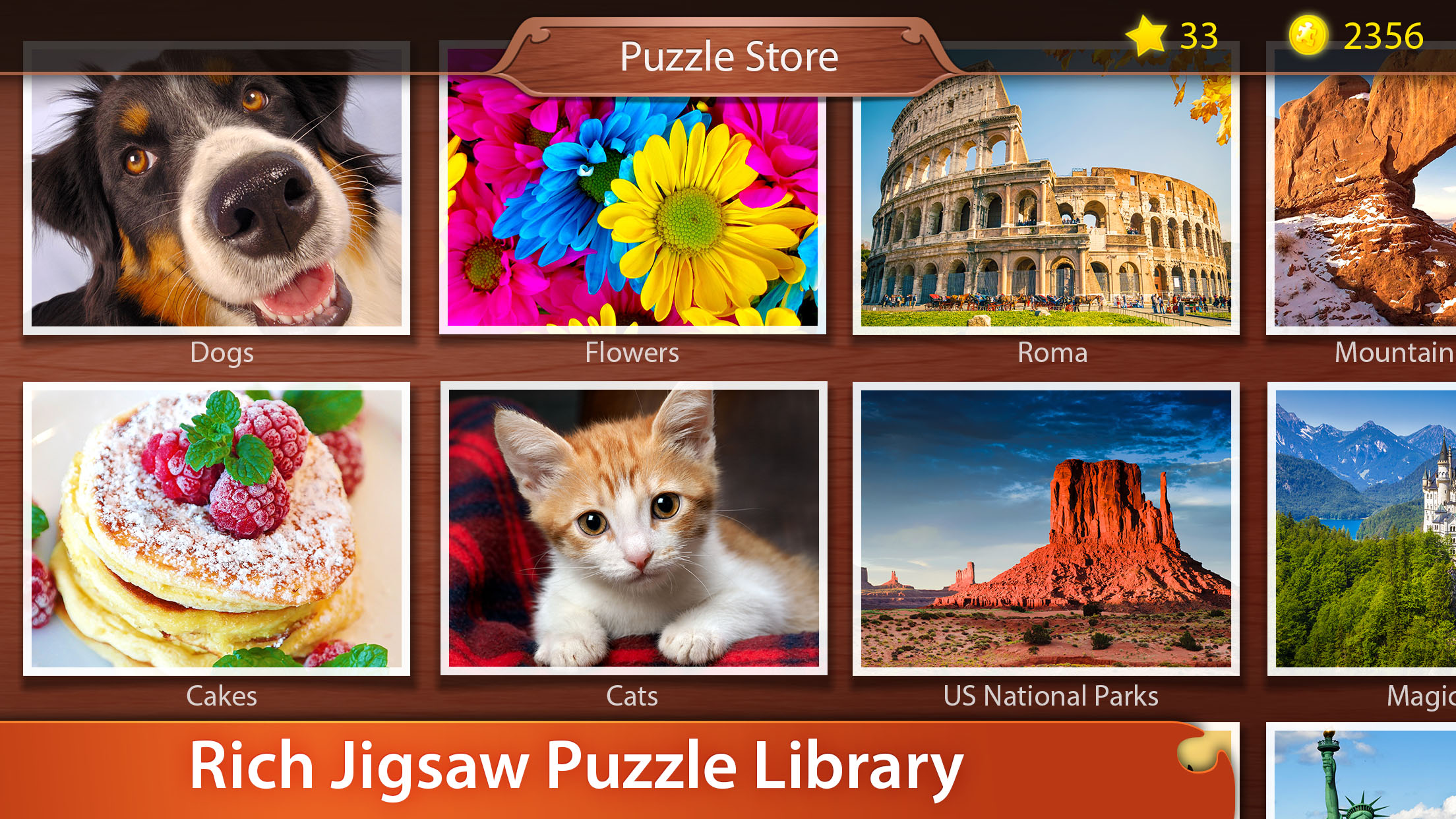 اسکرین شات 2 بازی Jigsaw Puzzle Club