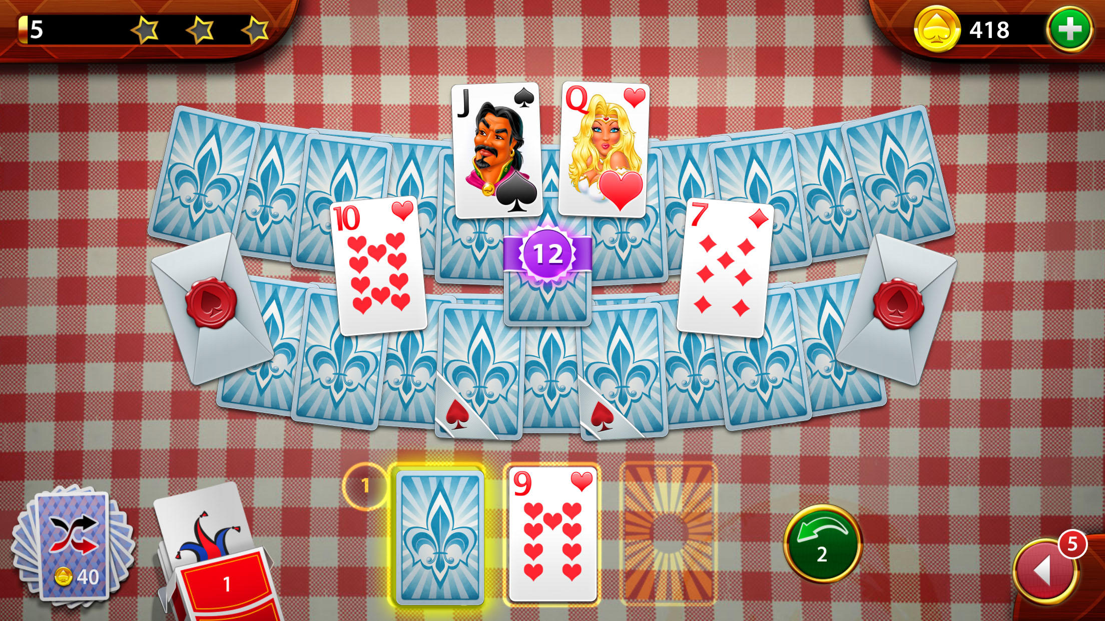 اسکرین شات 7 بازی Solitaire Perfect Match