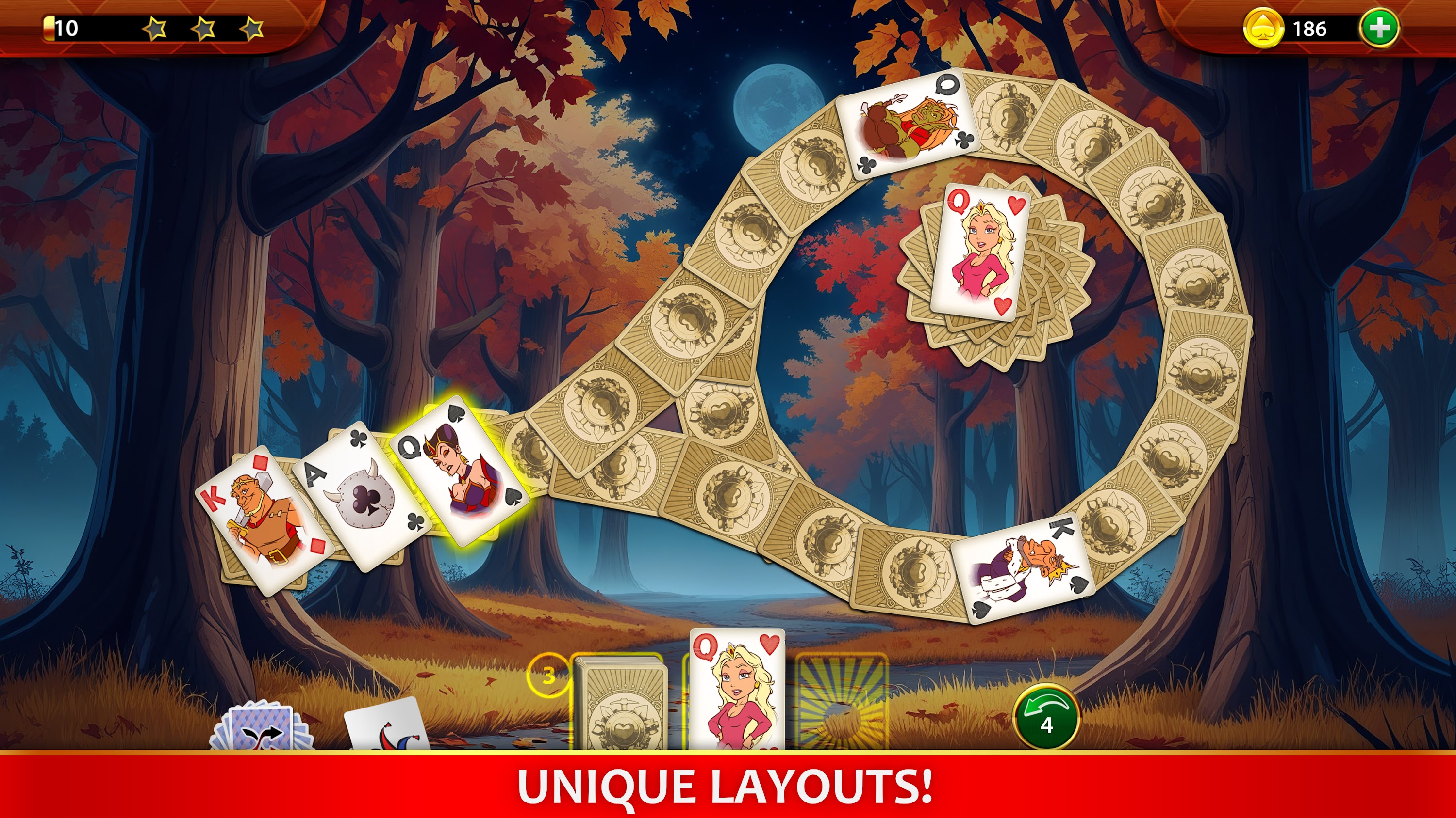 اسکرین شات 1 بازی Solitaire Perfect Match