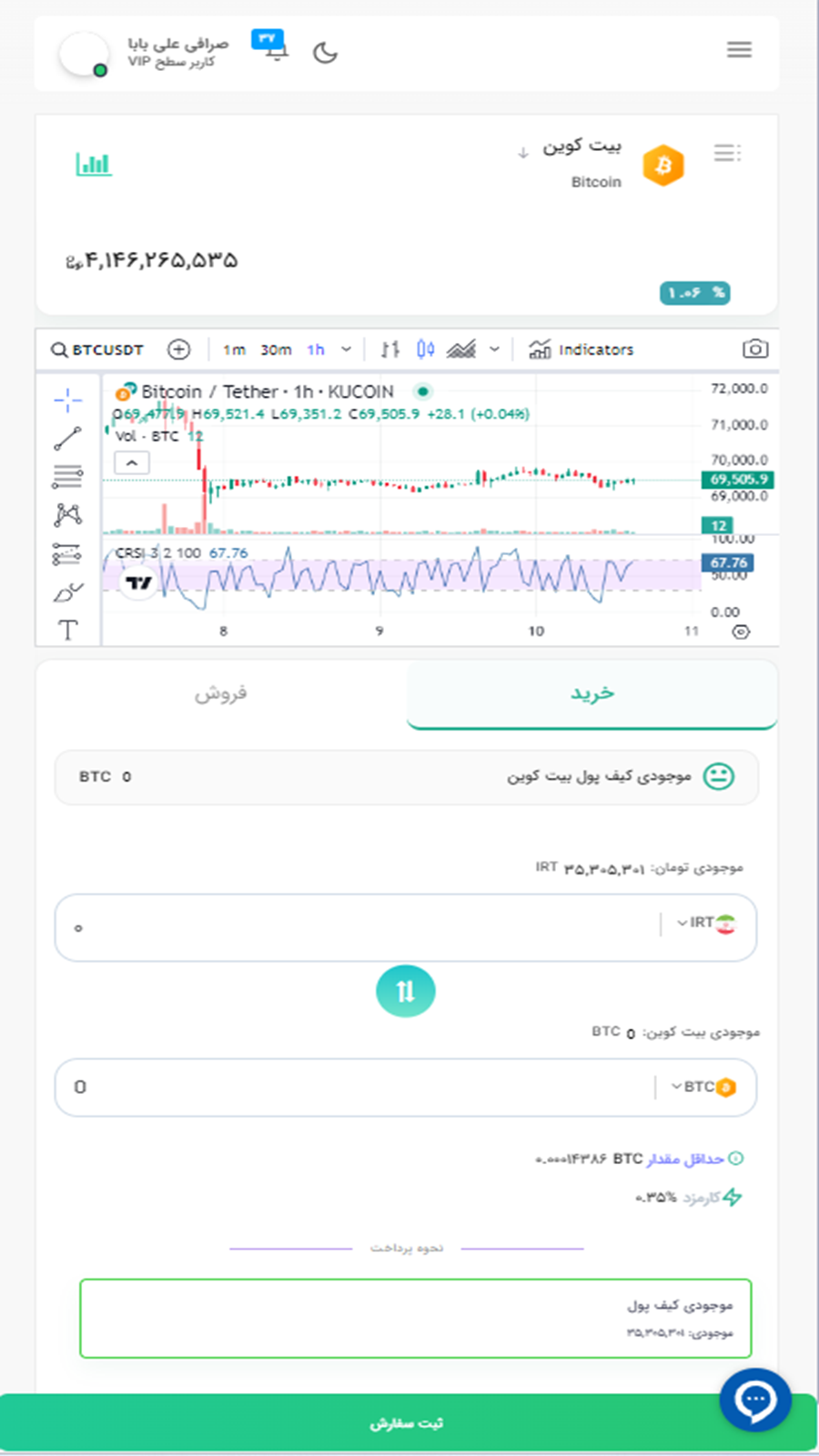 اسکرین شات 3 برنامه ‏صرافی علی بابا