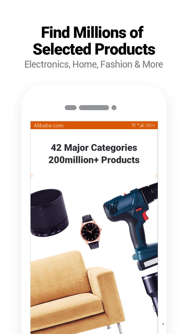 اسکرین شات 3 برنامه Alibaba.com Lite - B2B Global Sourcing on the Go