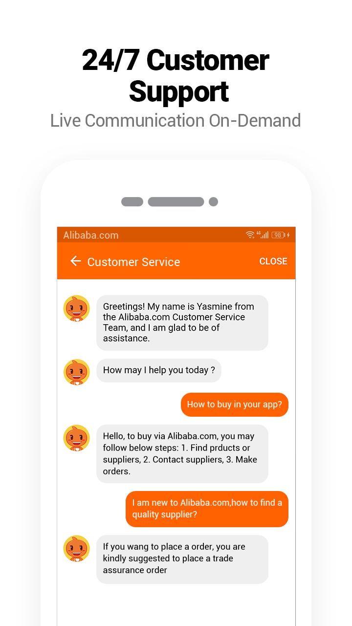 اسکرین شات 5 برنامه Alibaba.com Lite - B2B Global Sourcing on the Go