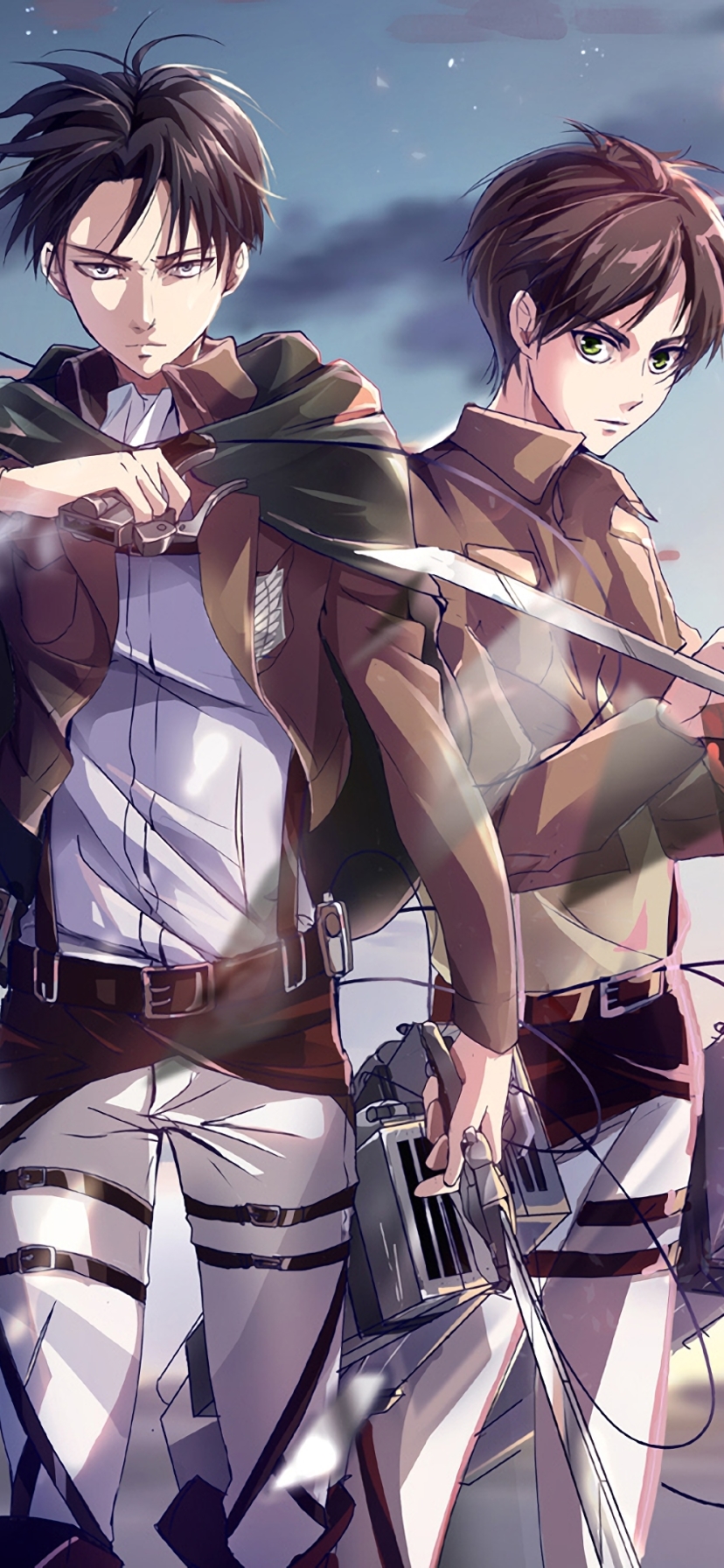 اسکرین شات 2 برنامه Attack On Titan Wallpaper HD