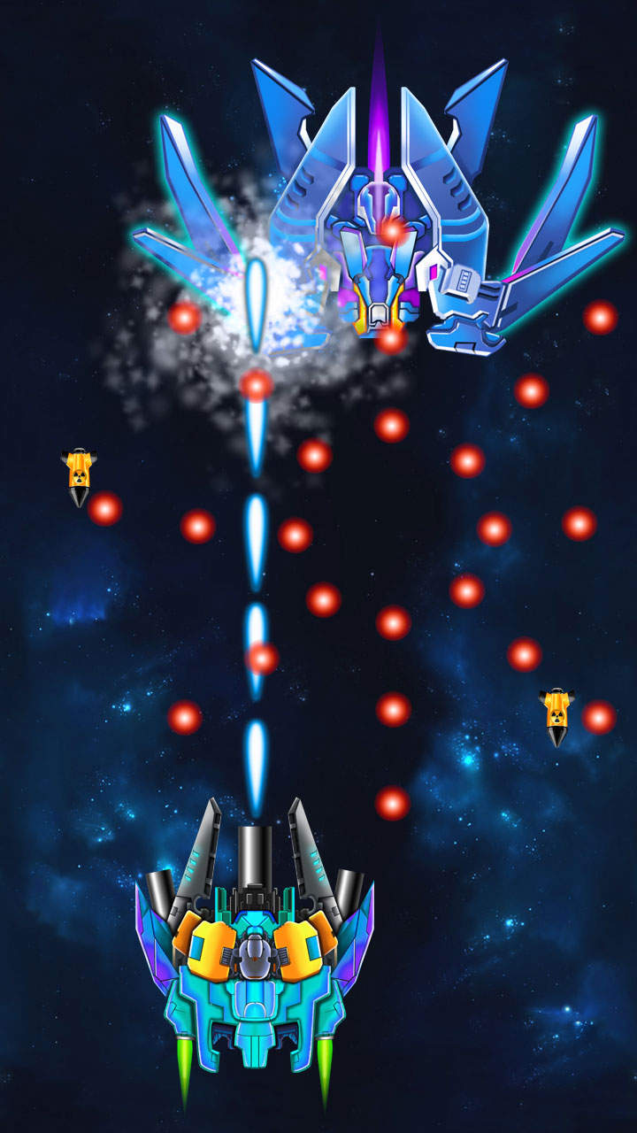 اسکرین شات 6 بازی Galaxy Attack: Shooting Game