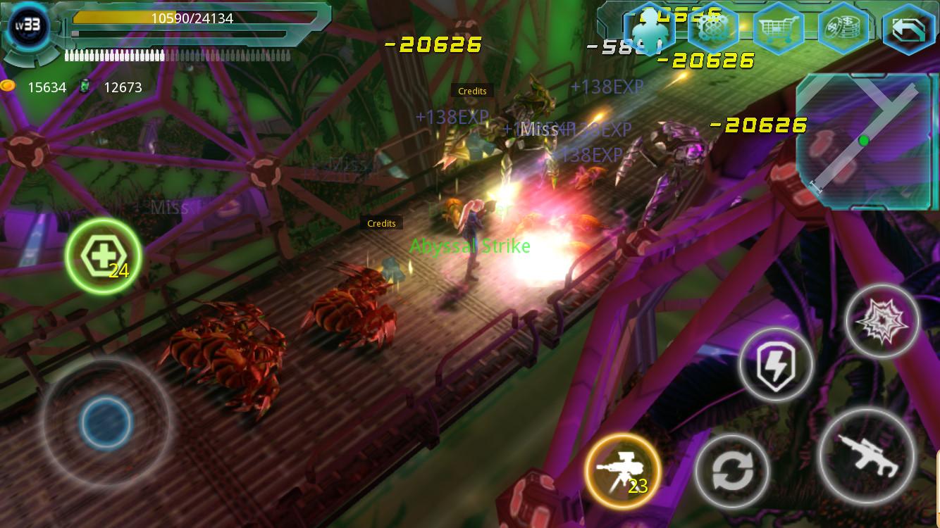 اسکرین شات 1 بازی Alien Zone Raid