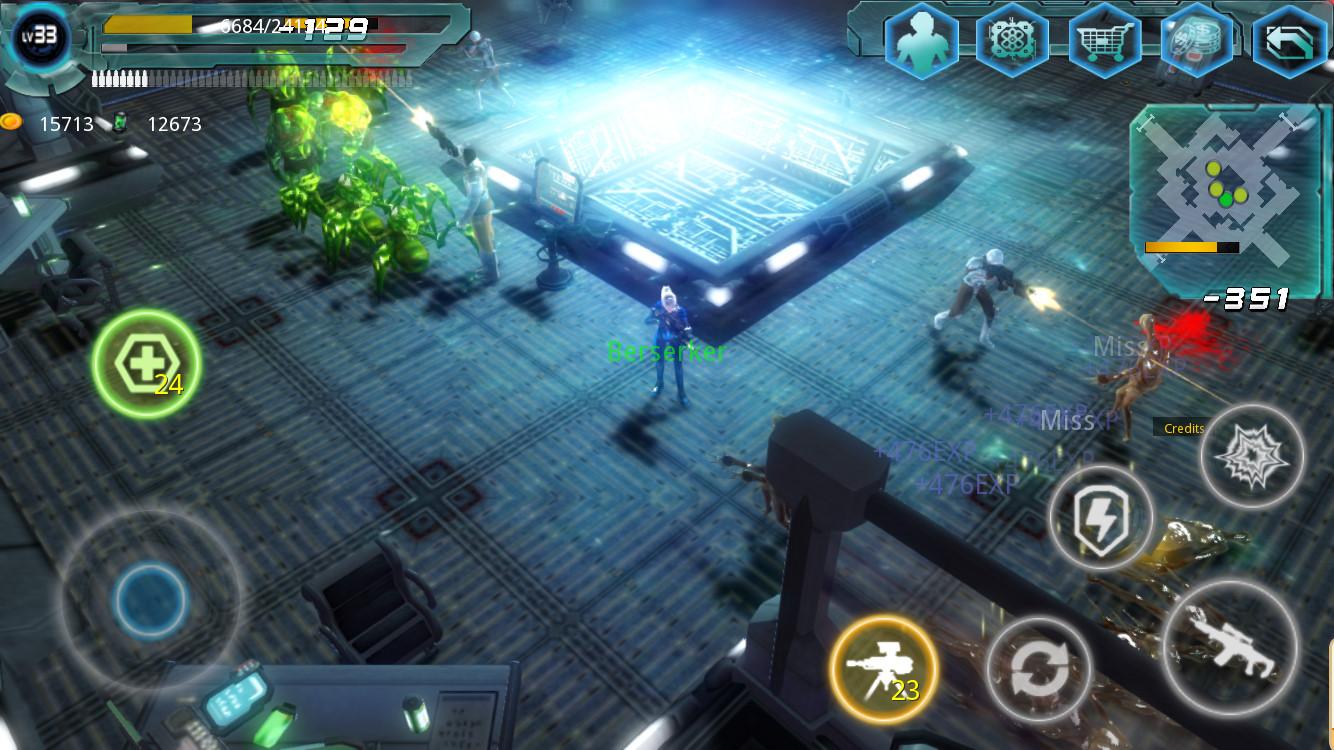 اسکرین شات 2 بازی Alien Zone Raid