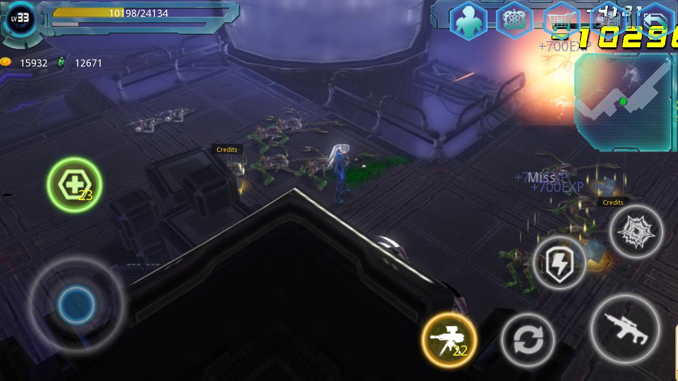 اسکرین شات 3 بازی Alien Zone Raid