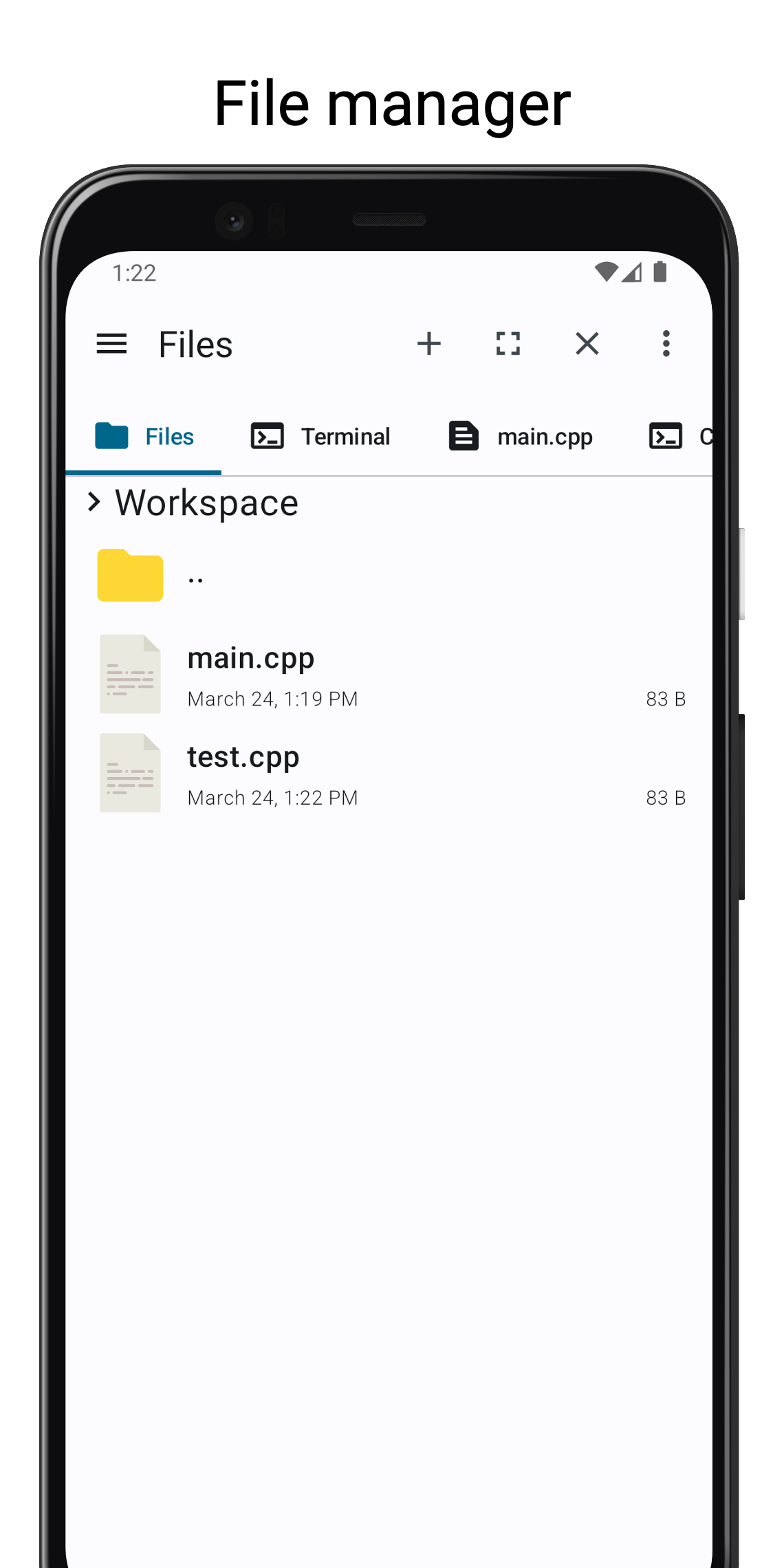 اسکرین شات 4 برنامه CxStudio - C/C++ IDE