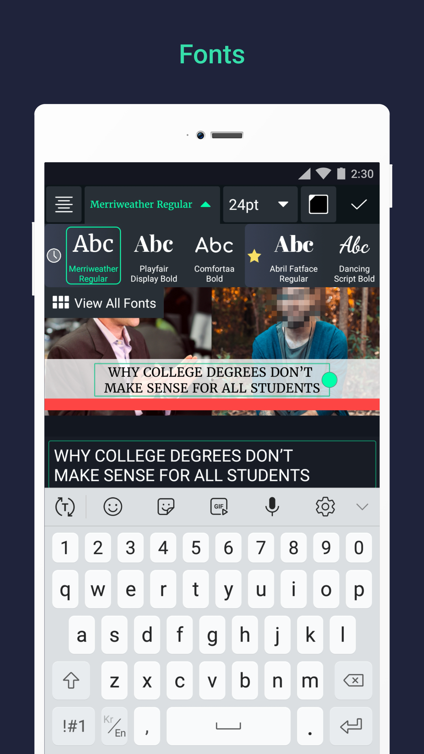 اسکرین شات 8 برنامه Alight Motion