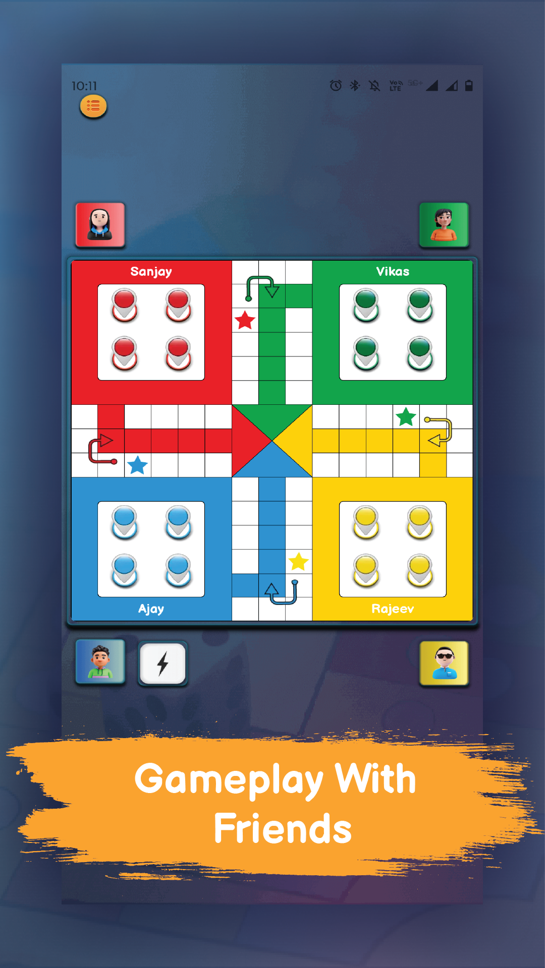 اسکرین شات 5 بازی Ludo Offline