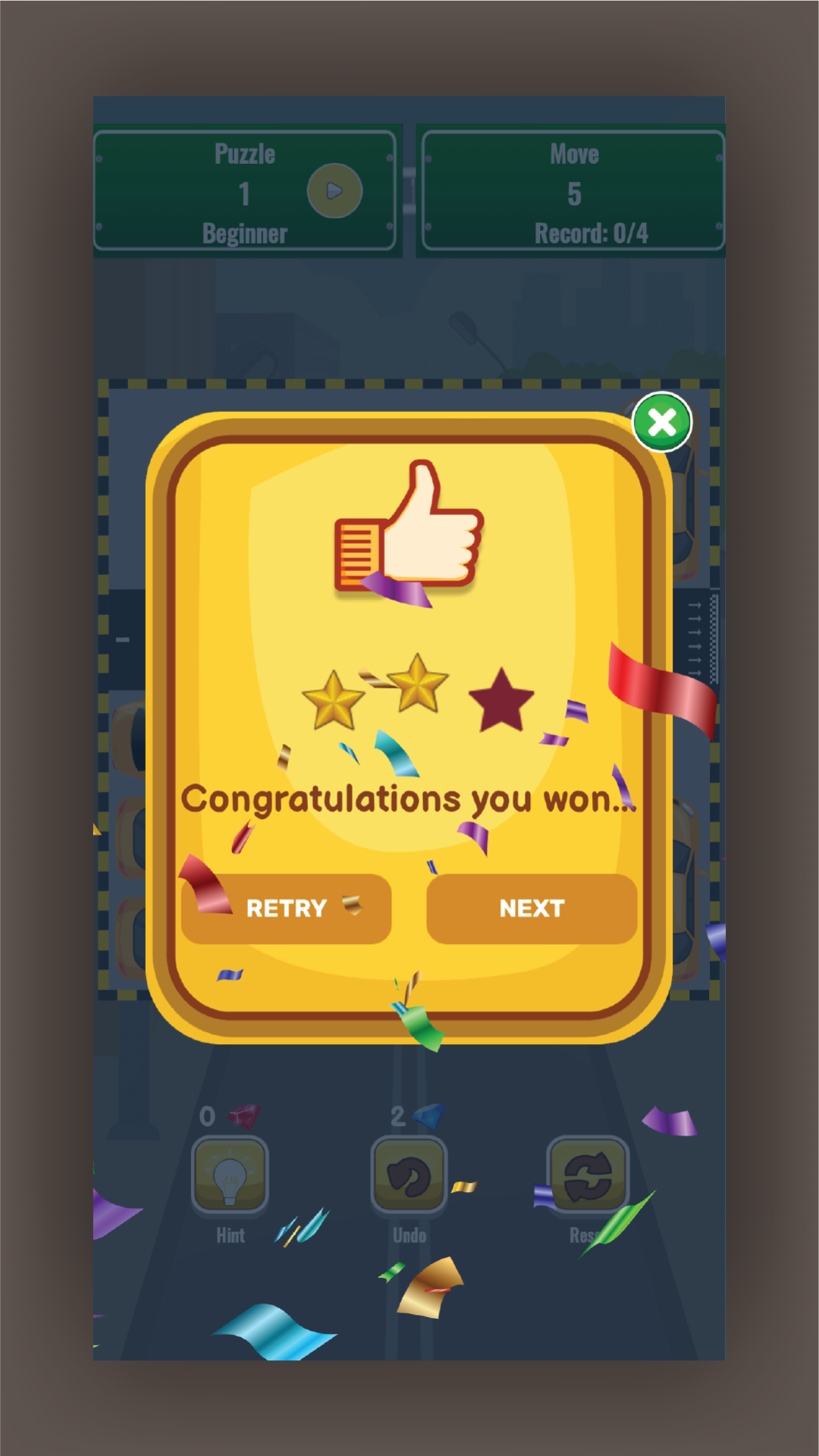 اسکرین شات 7 بازی Unblock Car Game