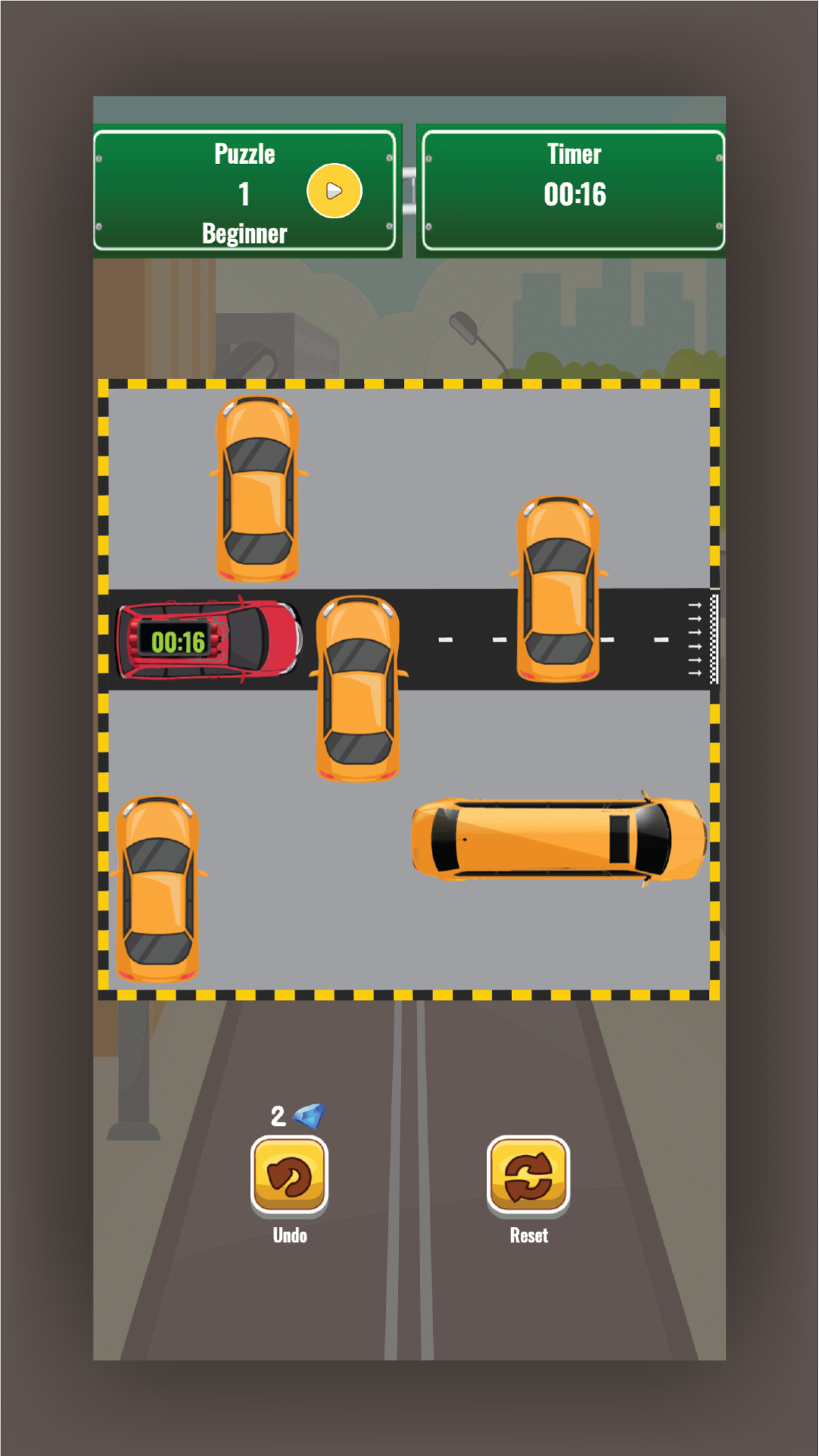 اسکرین شات 4 بازی Unblock Car Game