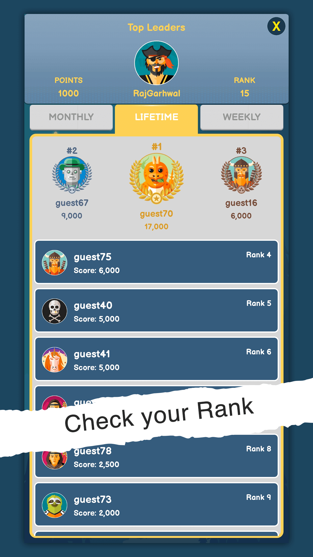 اسکرین شات 7 بازی Tic Tac Toe Online - XO Game