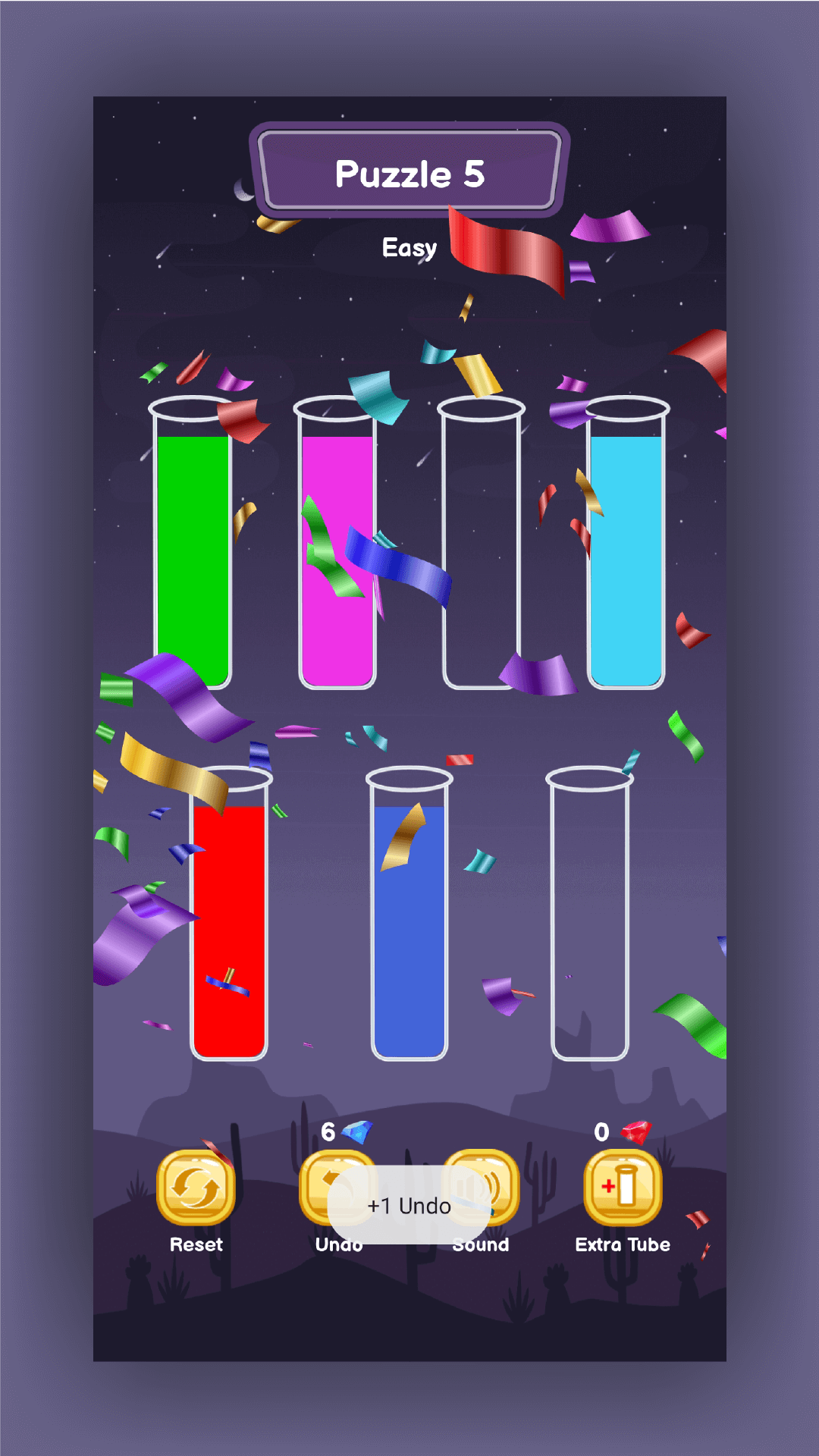 اسکرین شات 3 بازی Water Sort - Water Color Sort