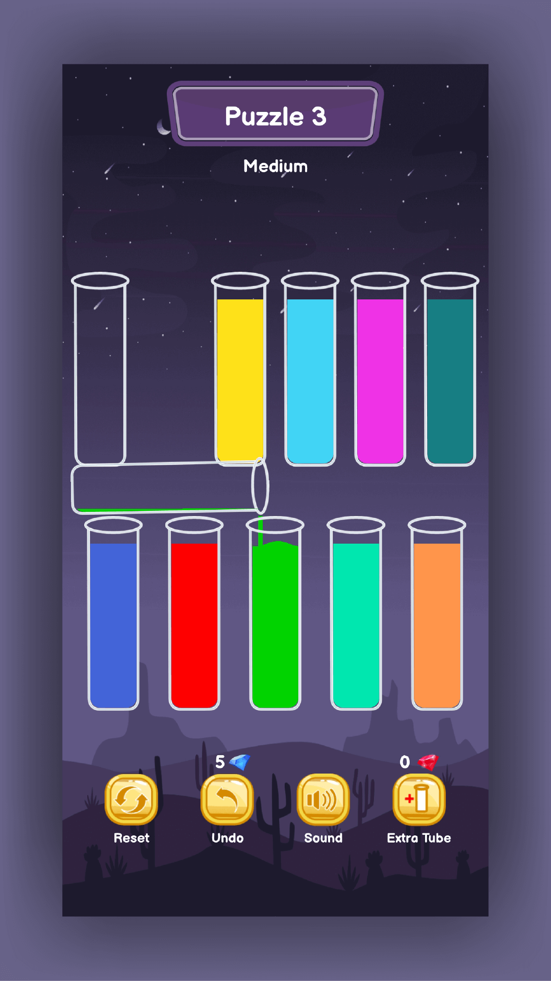 اسکرین شات 5 بازی Water Sort - Water Color Sort
