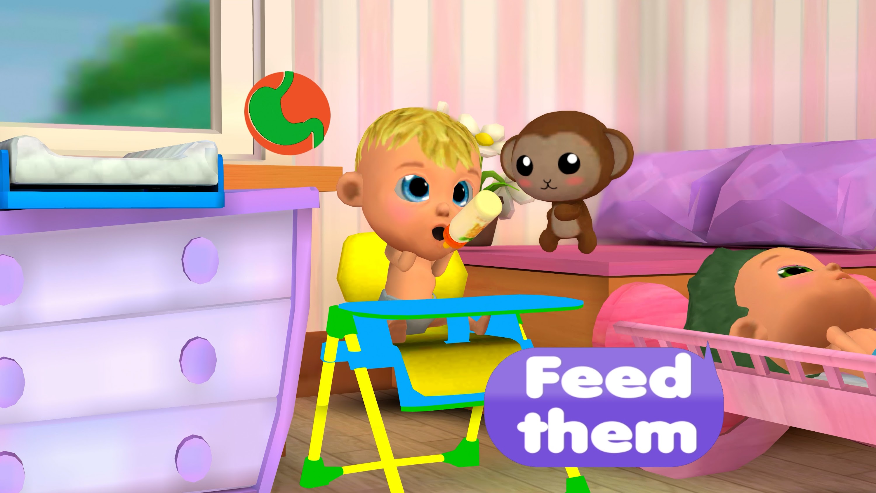 اسکرین شات 8 بازی Kawaii Baby Nursery