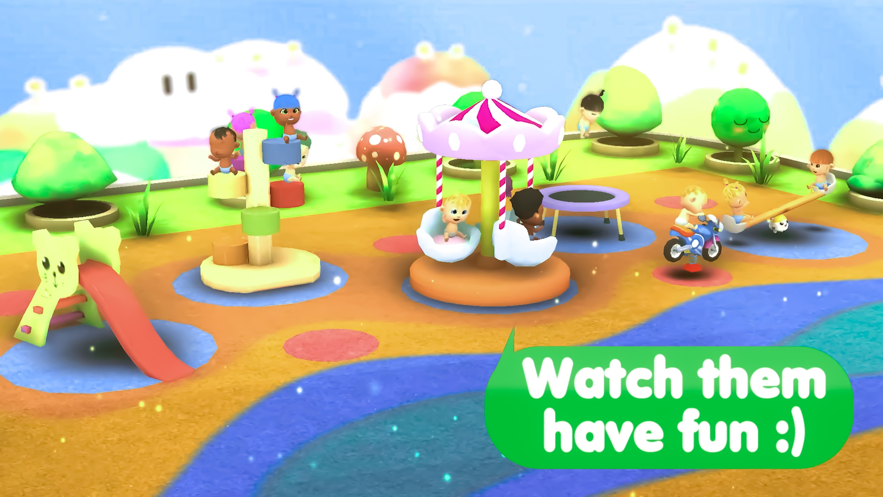 اسکرین شات 1 بازی Kawaii Baby Nursery