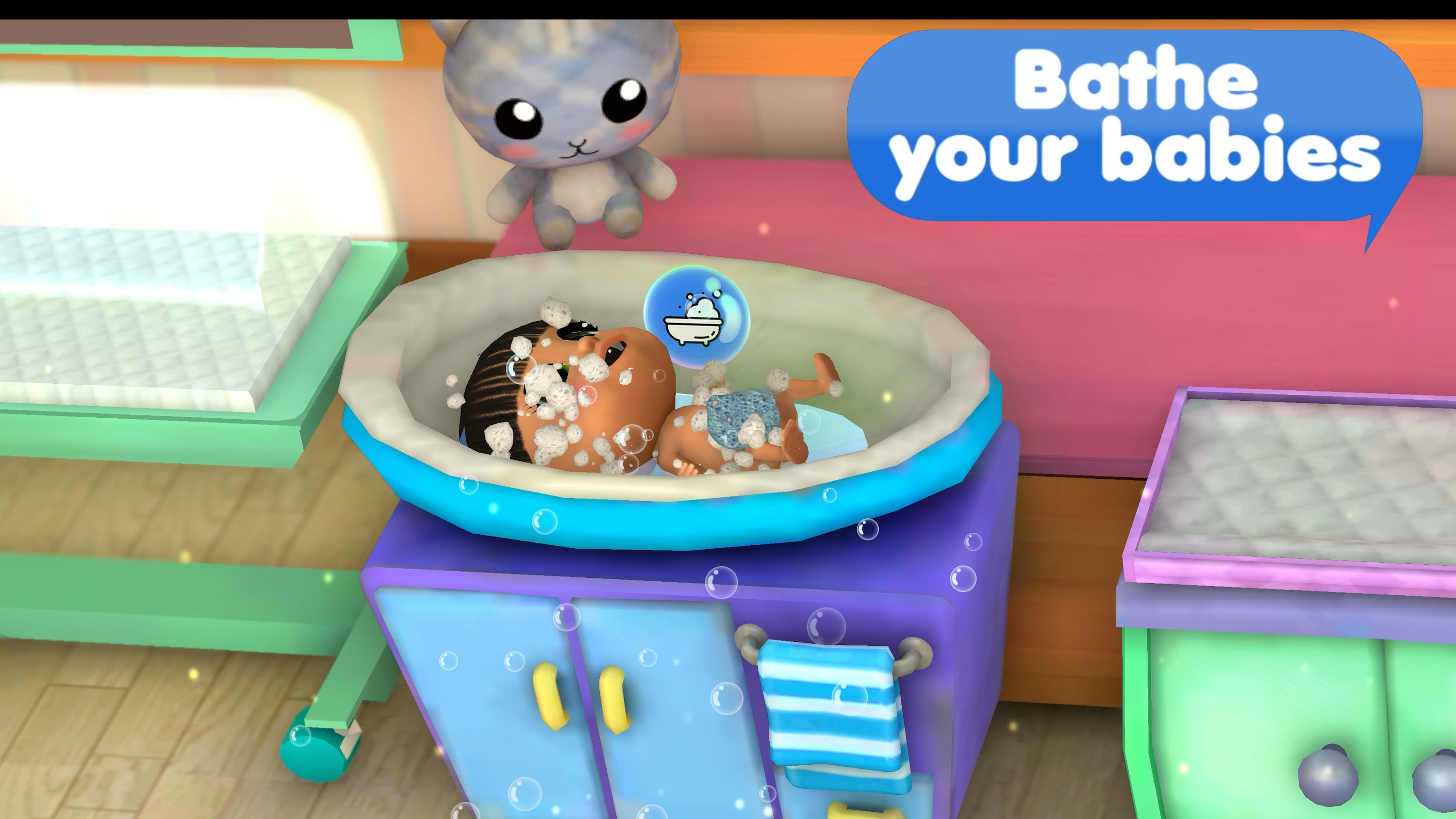 اسکرین شات 4 بازی Kawaii Baby Nursery