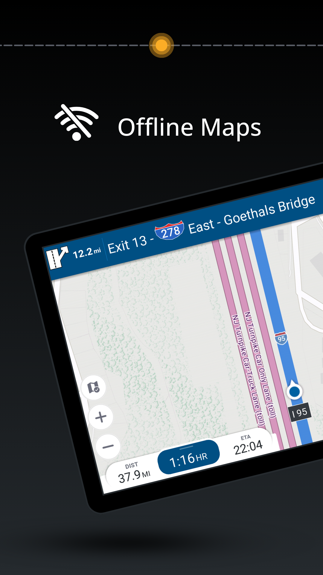 اسکرین شات 8 برنامه CoPilot GPS Navigation