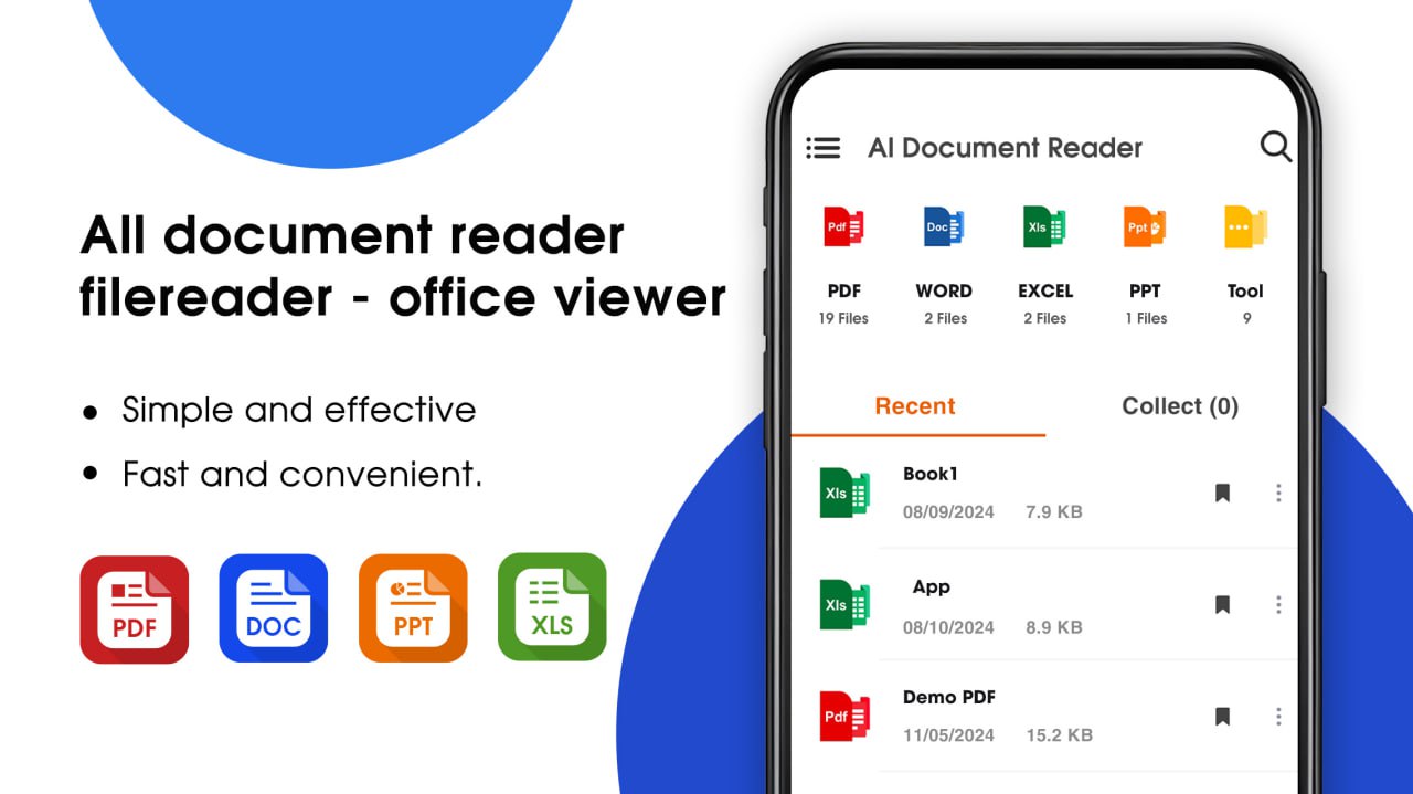 اسکرین شات 1 برنامه All Document Reader - My PDF
