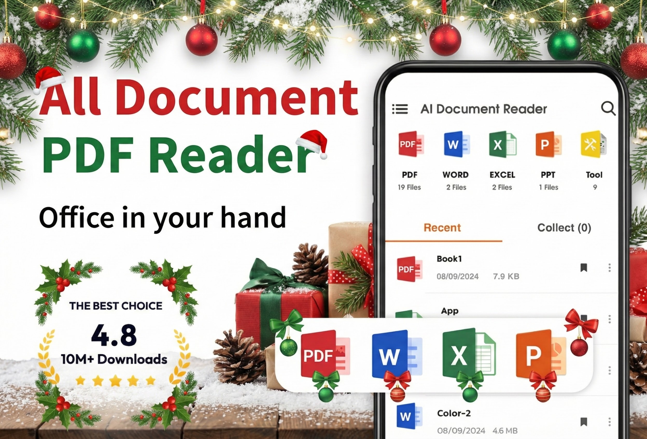 اسکرین شات 1 برنامه Document Reader PDF & Edit PDF