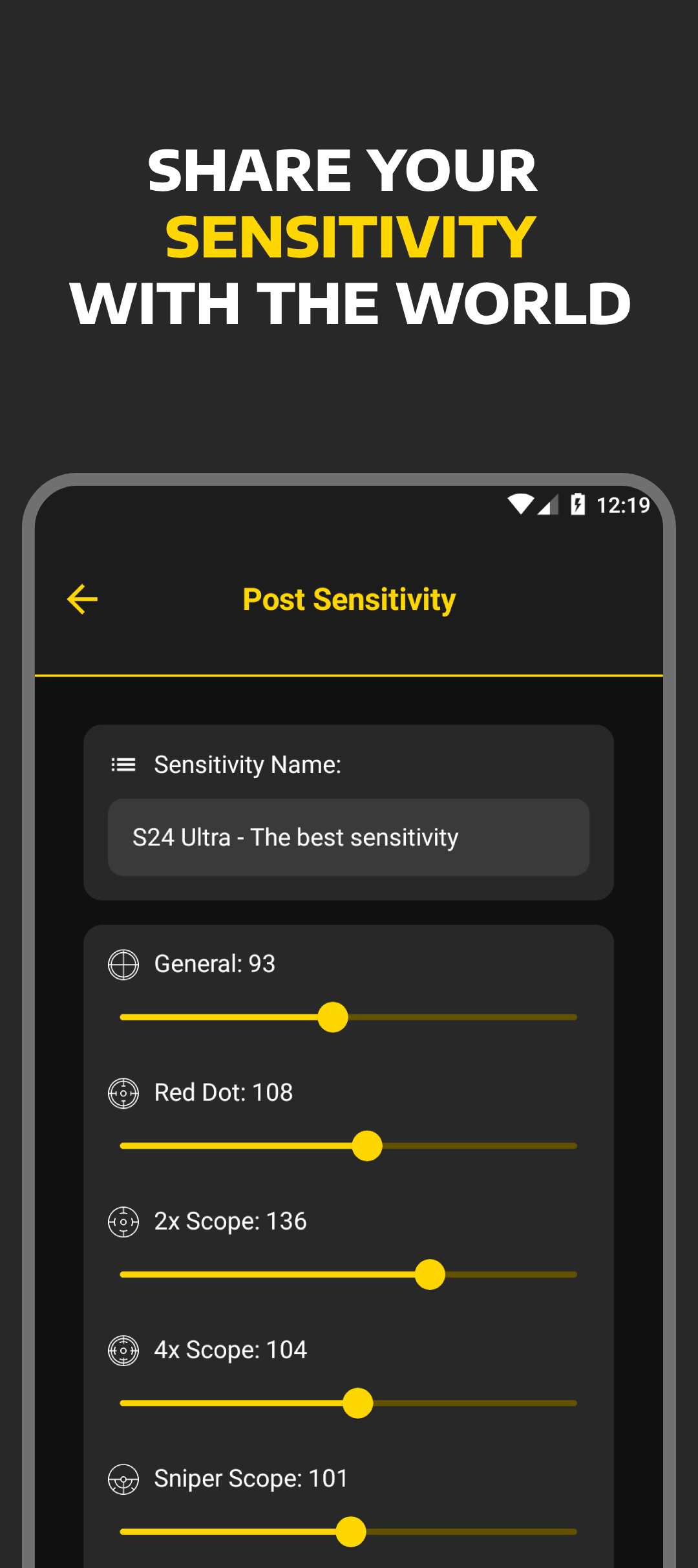 اسکرین شات 3 برنامه Sensi Master