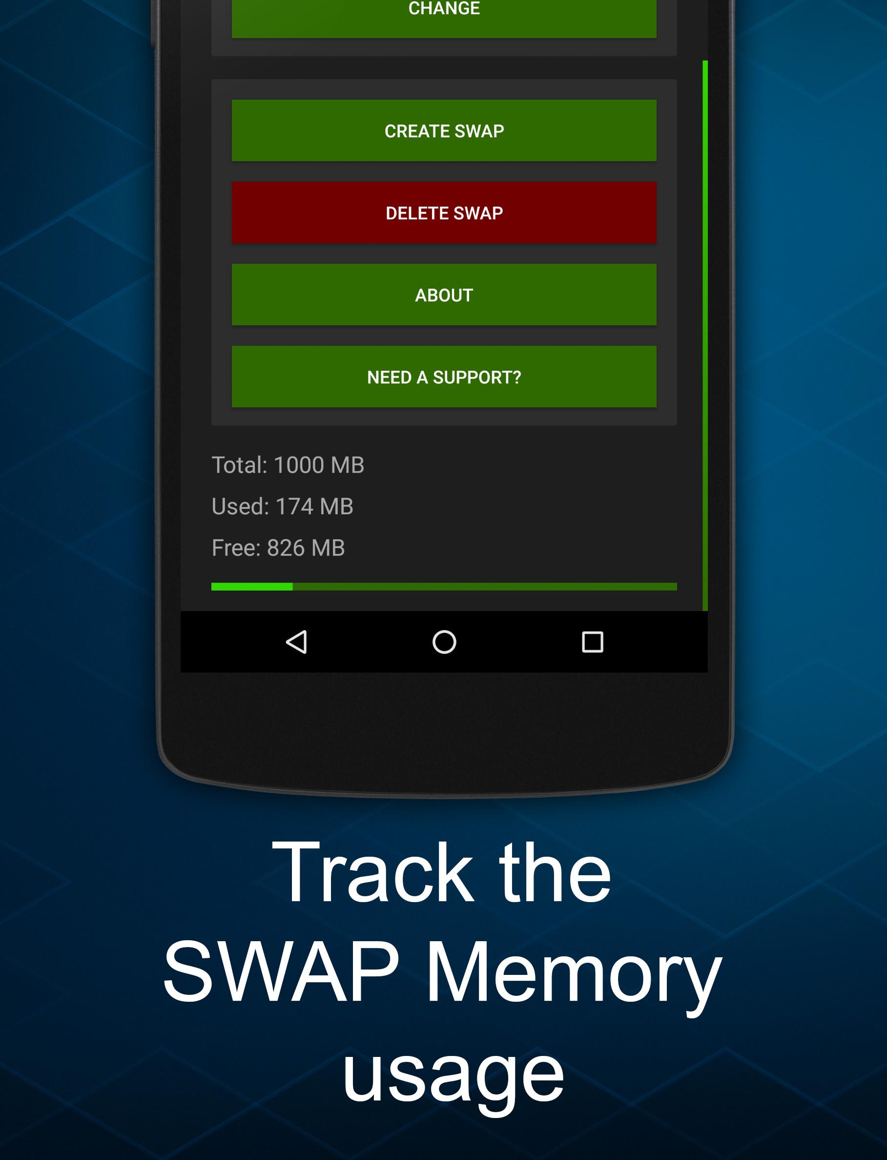 اسکرین شات 2 برنامه Swapper - ROOT