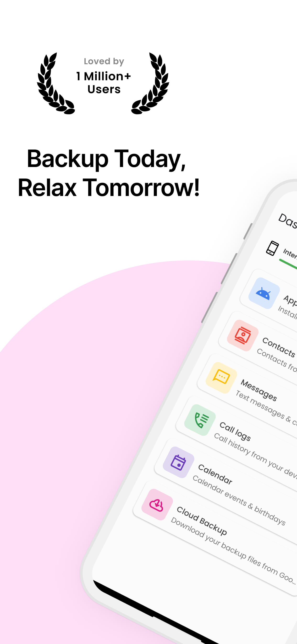 اسکرین شات 1 برنامه All Backup & Restore