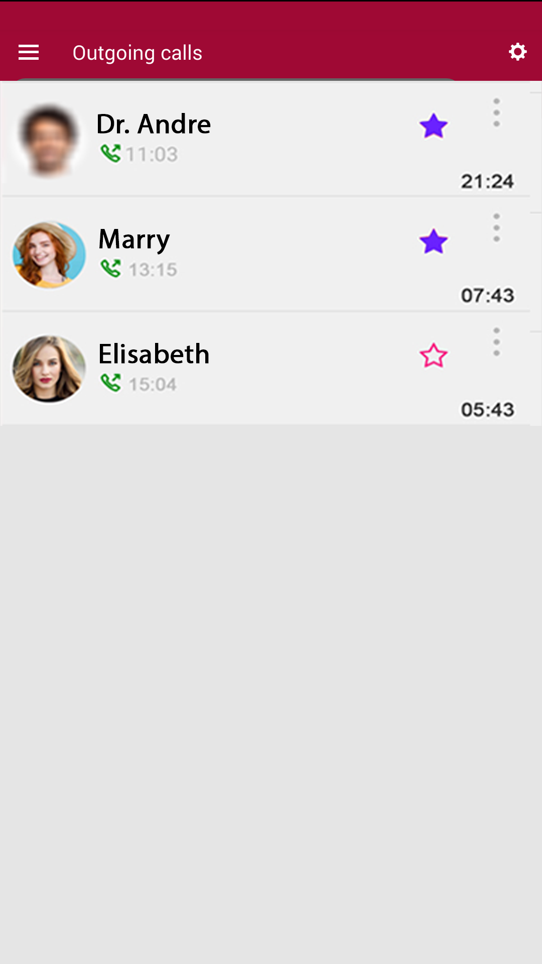 اسکرین شات 2 برنامه call recorder