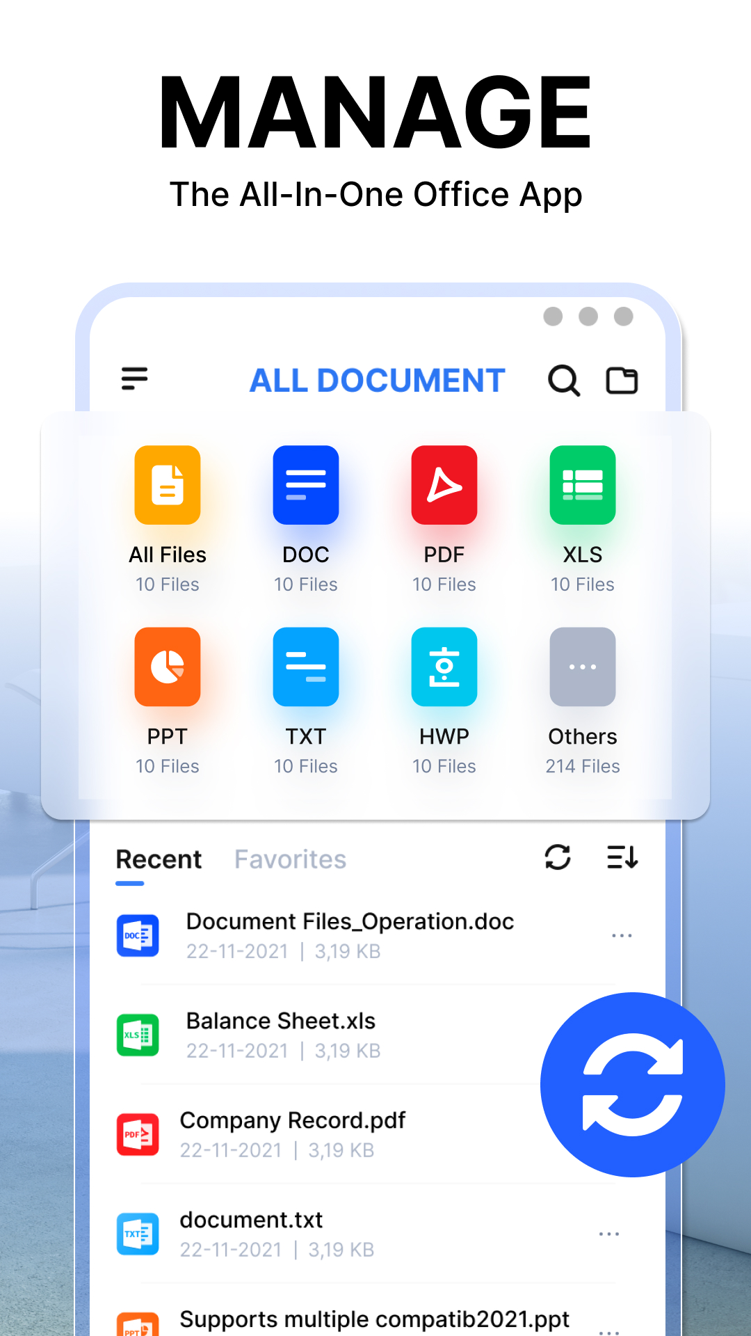 اسکرین شات 7 برنامه Document Reader: PDF, Word Doc