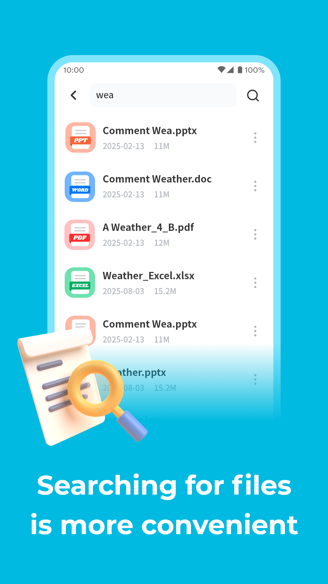 اسکرین شات 4 برنامه All Document Explor
