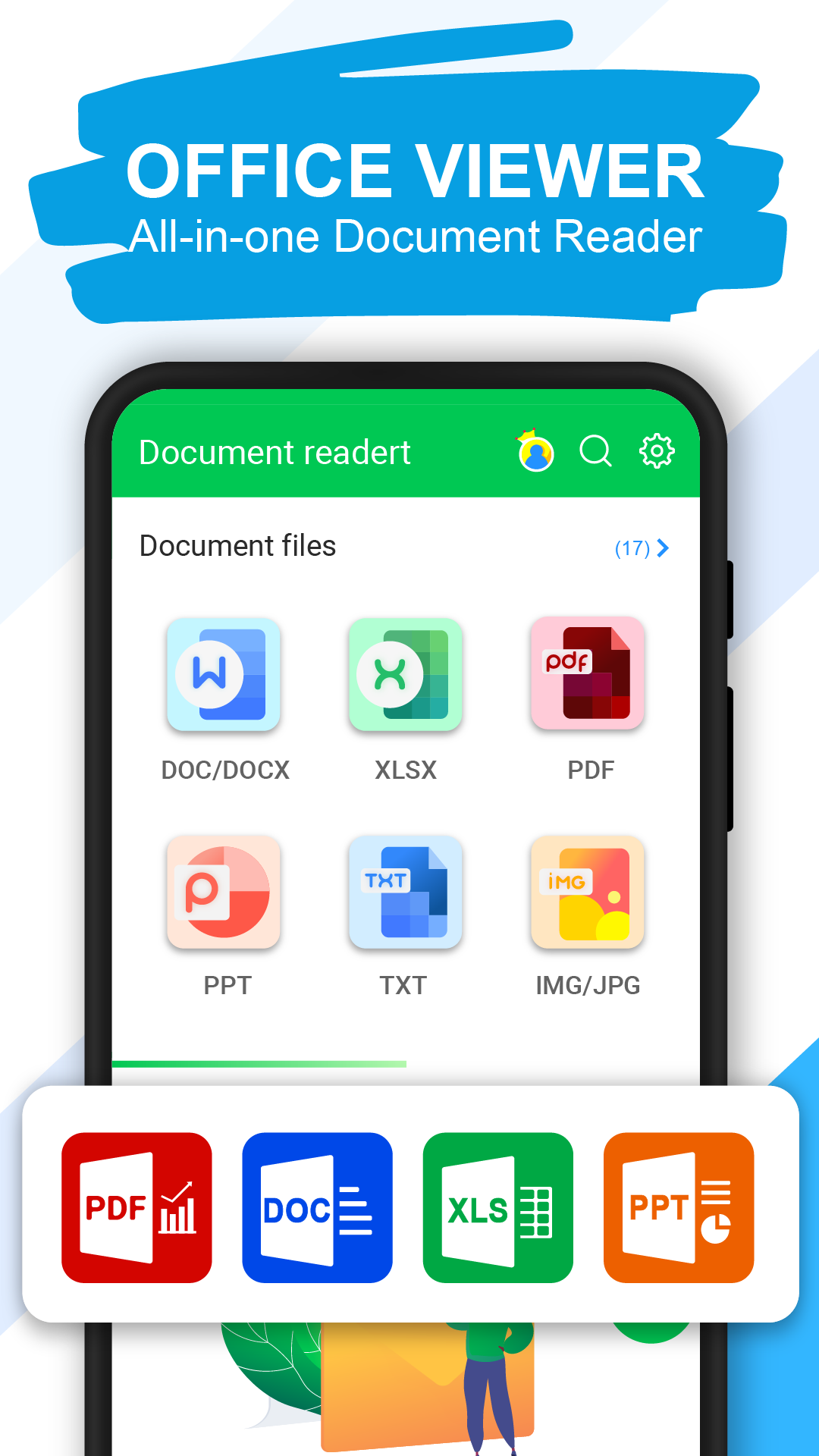 اسکرین شات 1 برنامه Document Reader & Viewer 2024