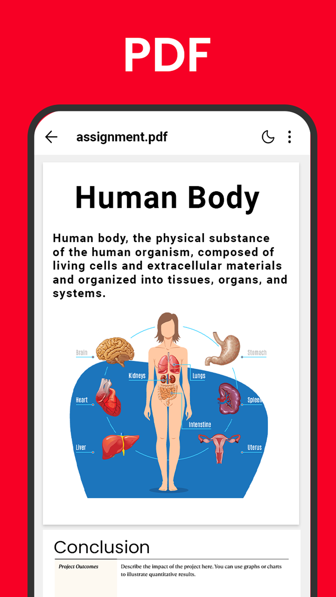 اسکرین شات 2 برنامه Docx Reader & Word Office