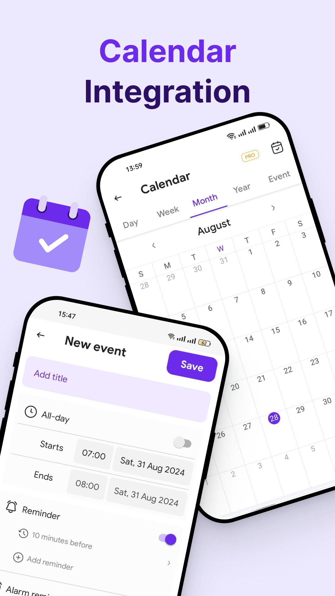 اسکرین شات 2 برنامه Email & Calendar