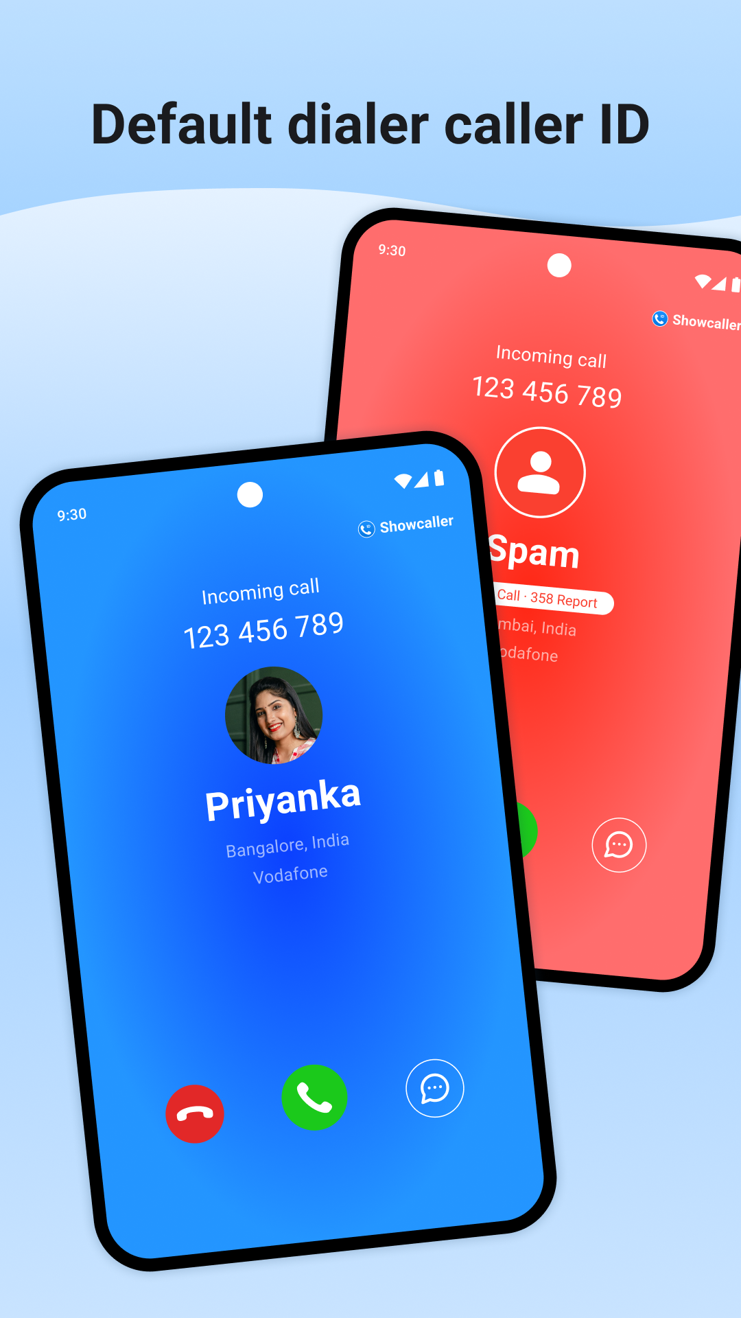 اسکرین شات 3 برنامه Showcaller: Caller ID & Block