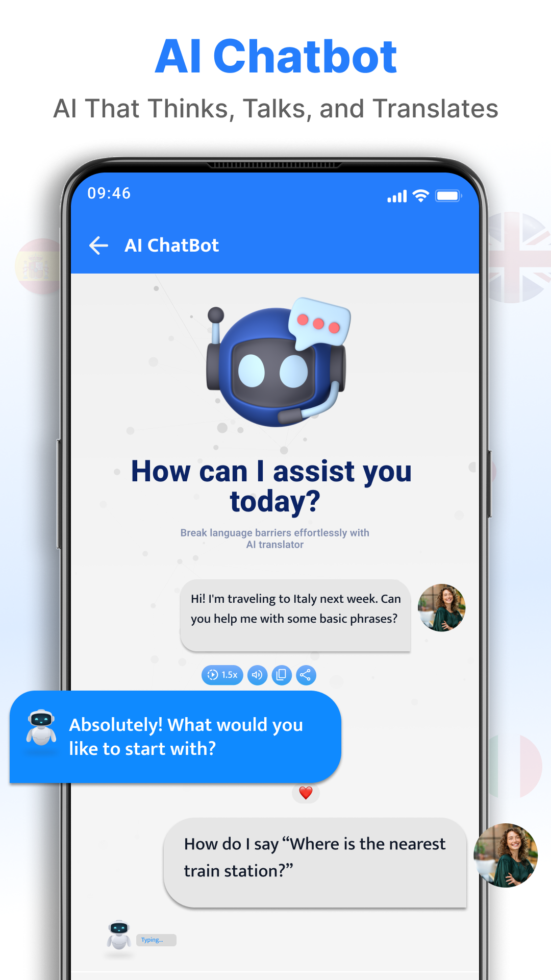 اسکرین شات 3 برنامه All Language Translation