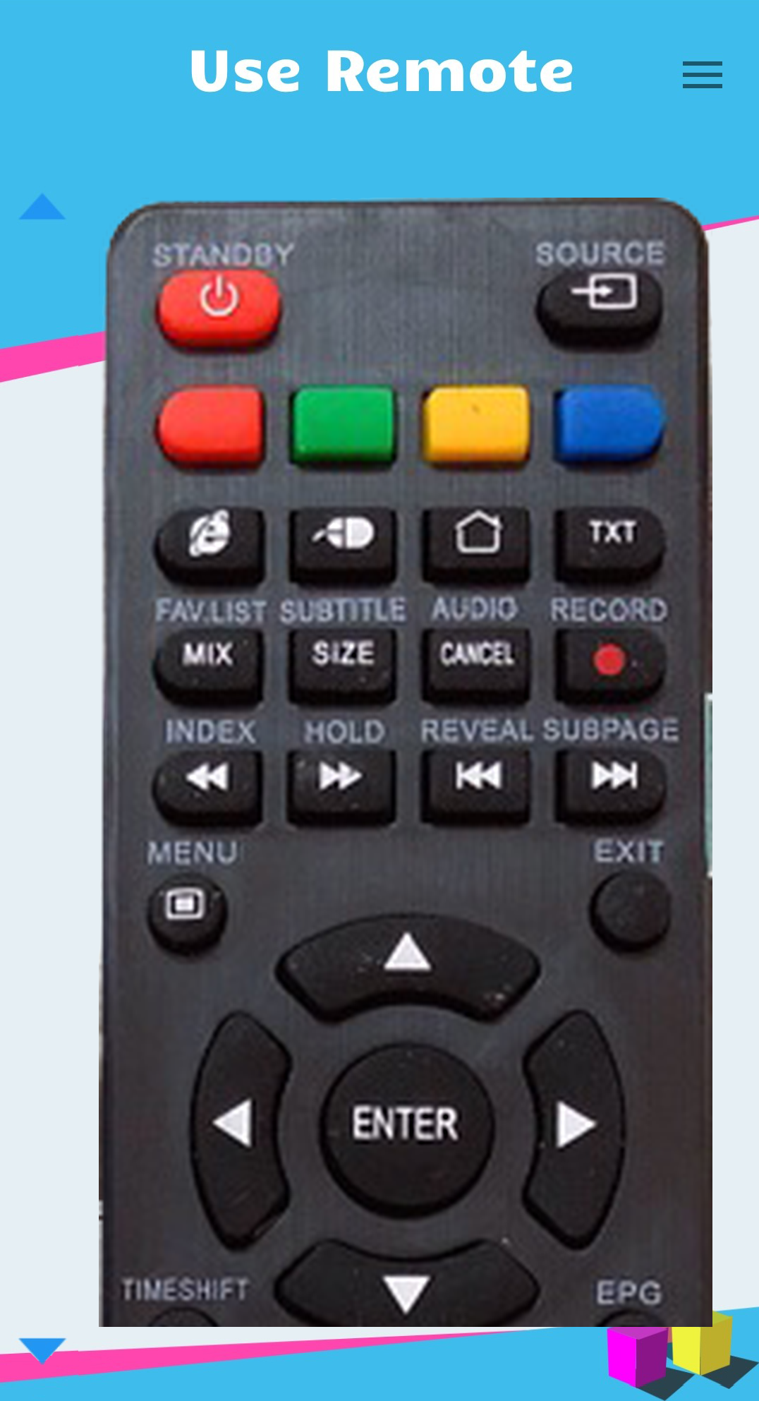 اسکرین شات 7 برنامه Remote Control  For Asano TV