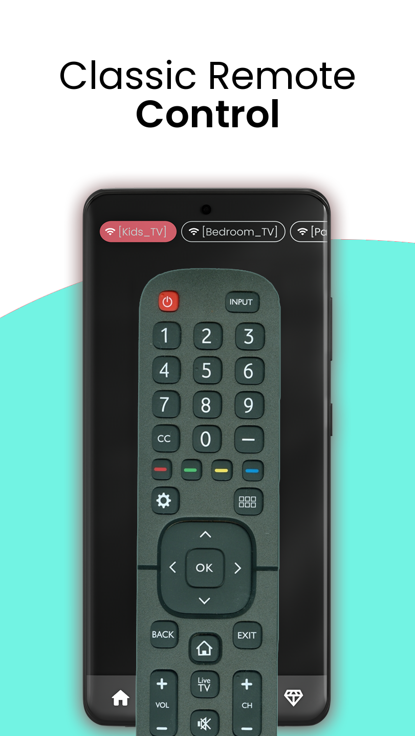 اسکرین شات 1 برنامه Remote Control for Devant TV