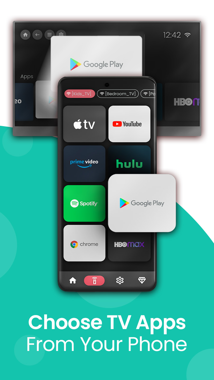 اسکرین شات 2 برنامه Remote for Hisense Smart TV