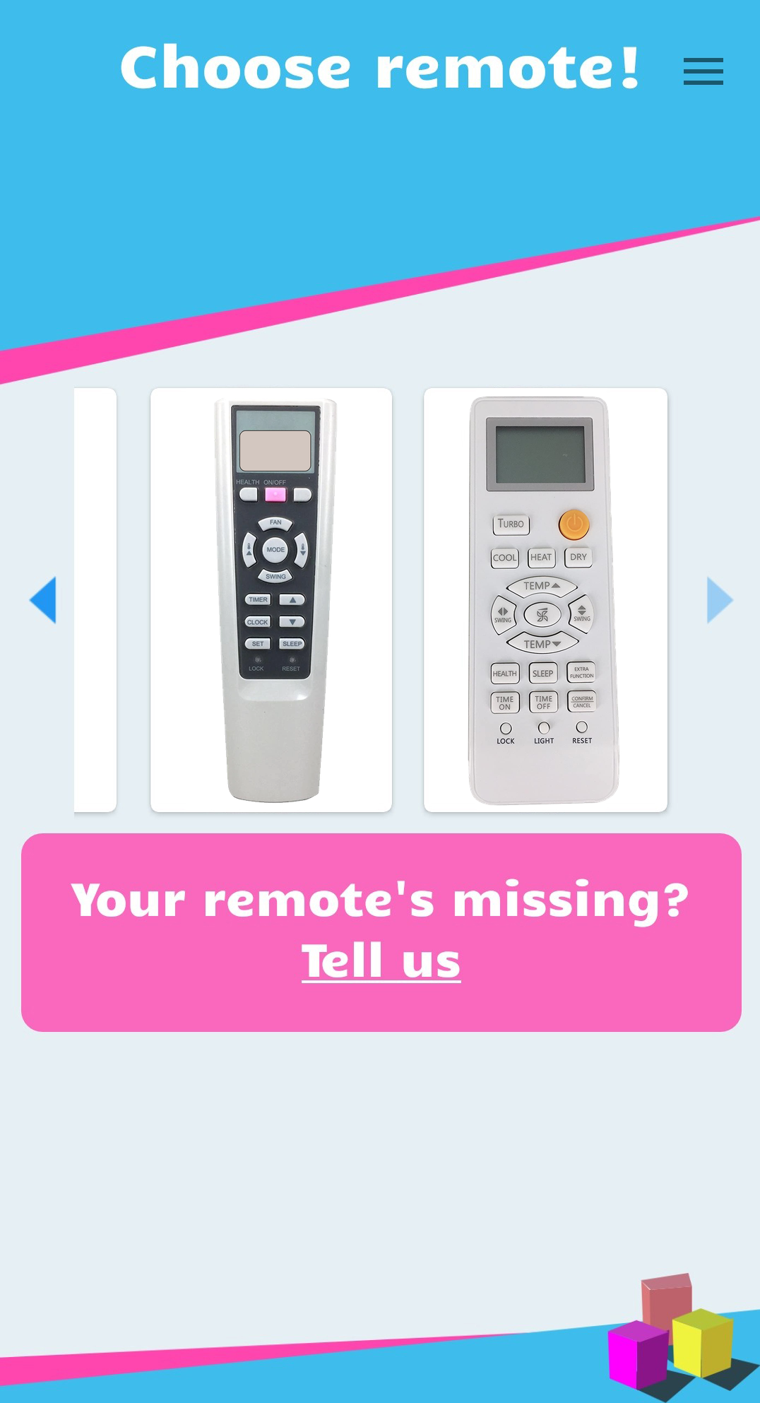 اسکرین شات 8 برنامه Remote Control for Haier AC