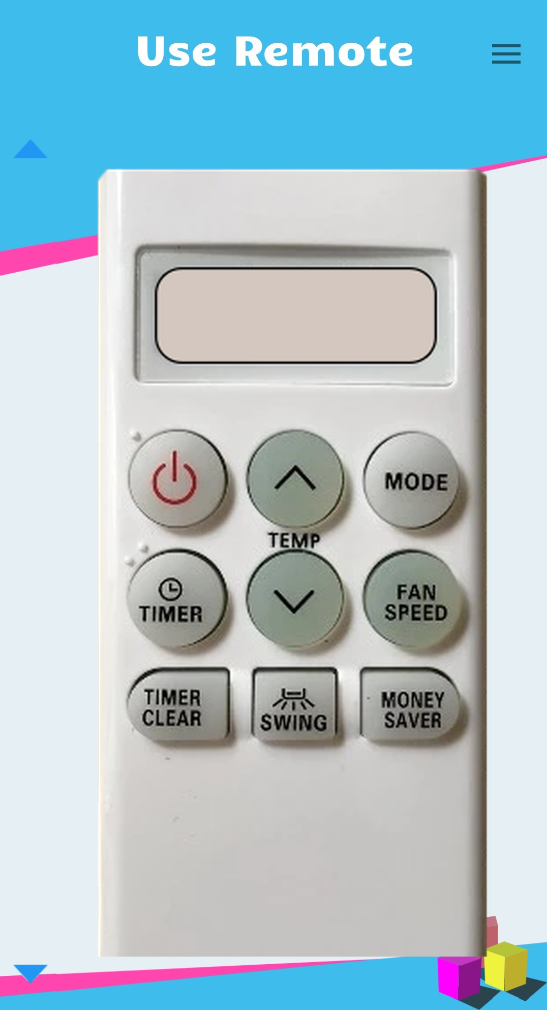 اسکرین شات 1 برنامه Remote Control for LG AC