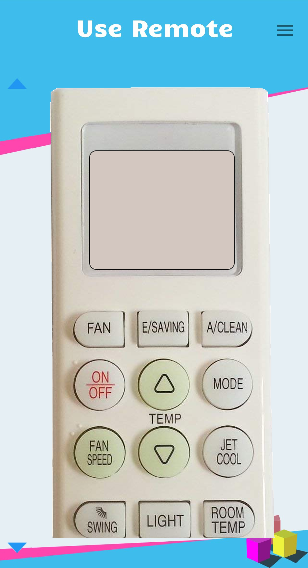 اسکرین شات 2 برنامه Remote Control for LG AC