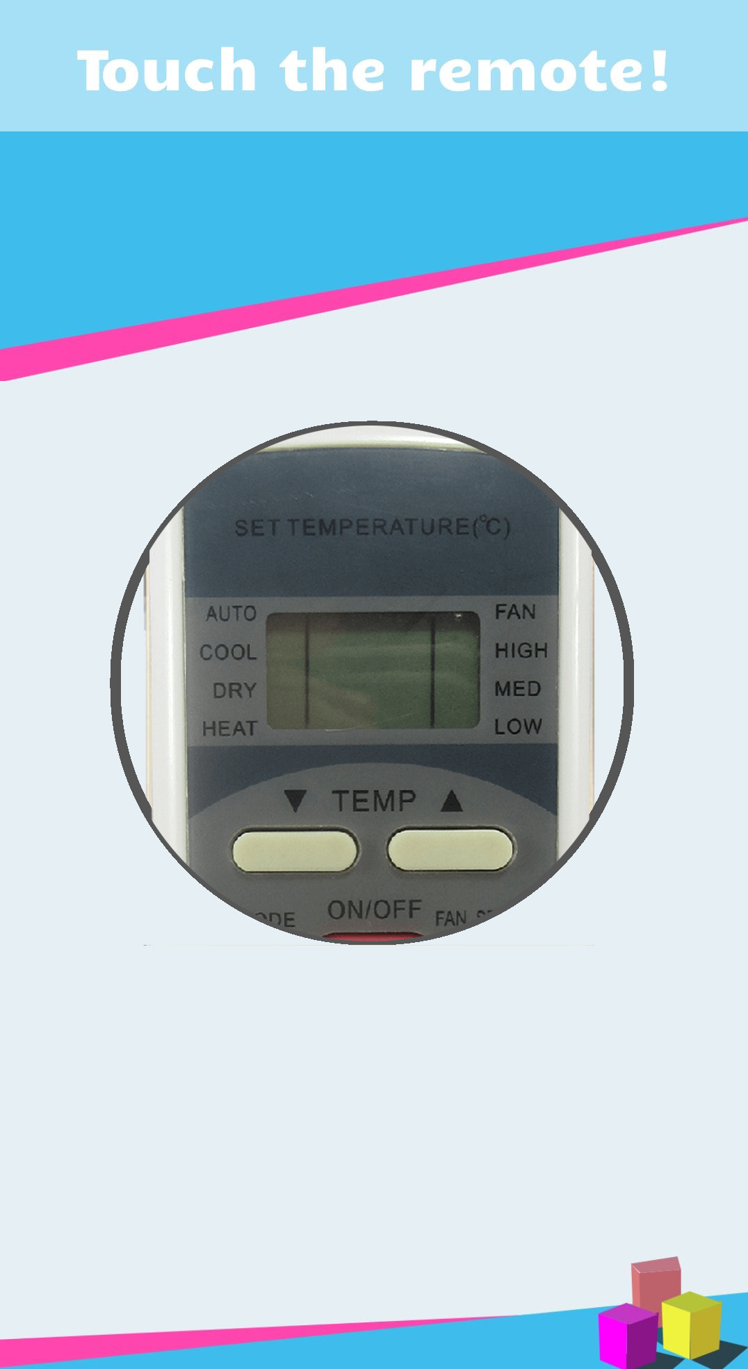 اسکرین شات 5 برنامه Remote Control for Midea AC