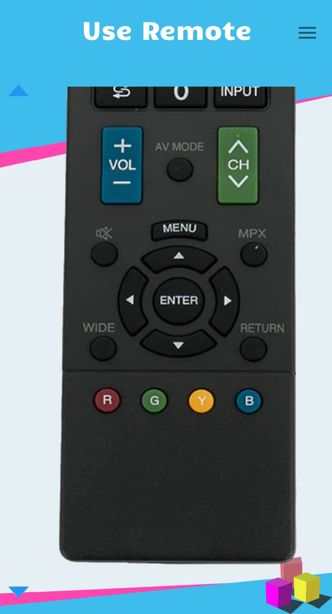 اسکرین شات 5 برنامه Remote for Sharp Smart TV
