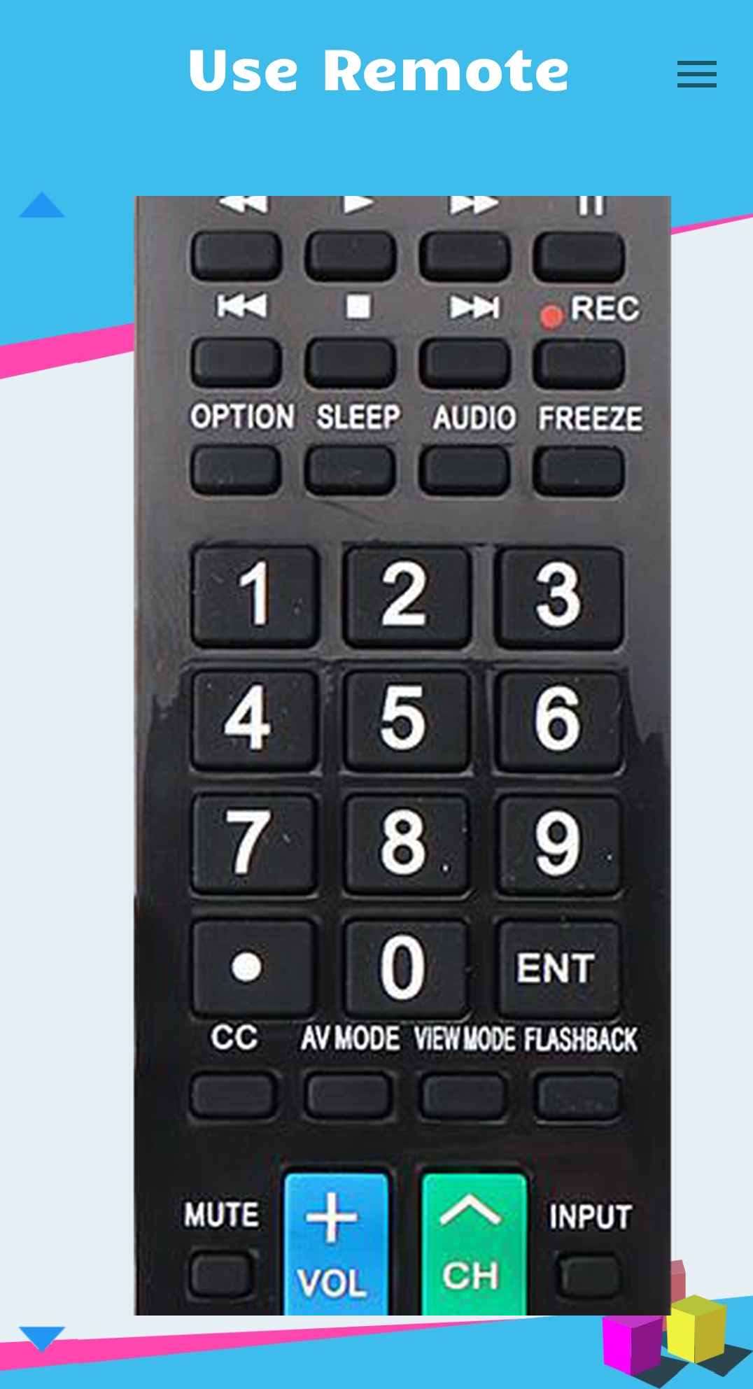 اسکرین شات 6 برنامه Remote for Sharp Smart TV